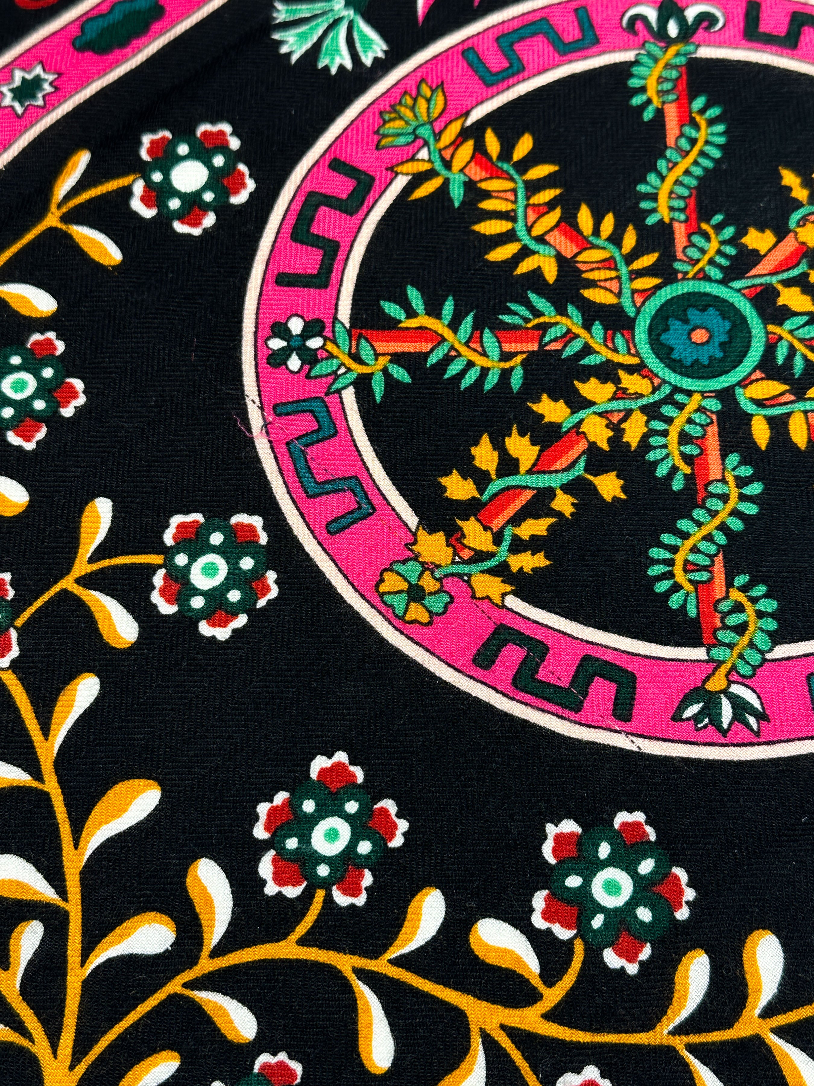 Hermès Peuple Du Vent Cashmere Silk 140