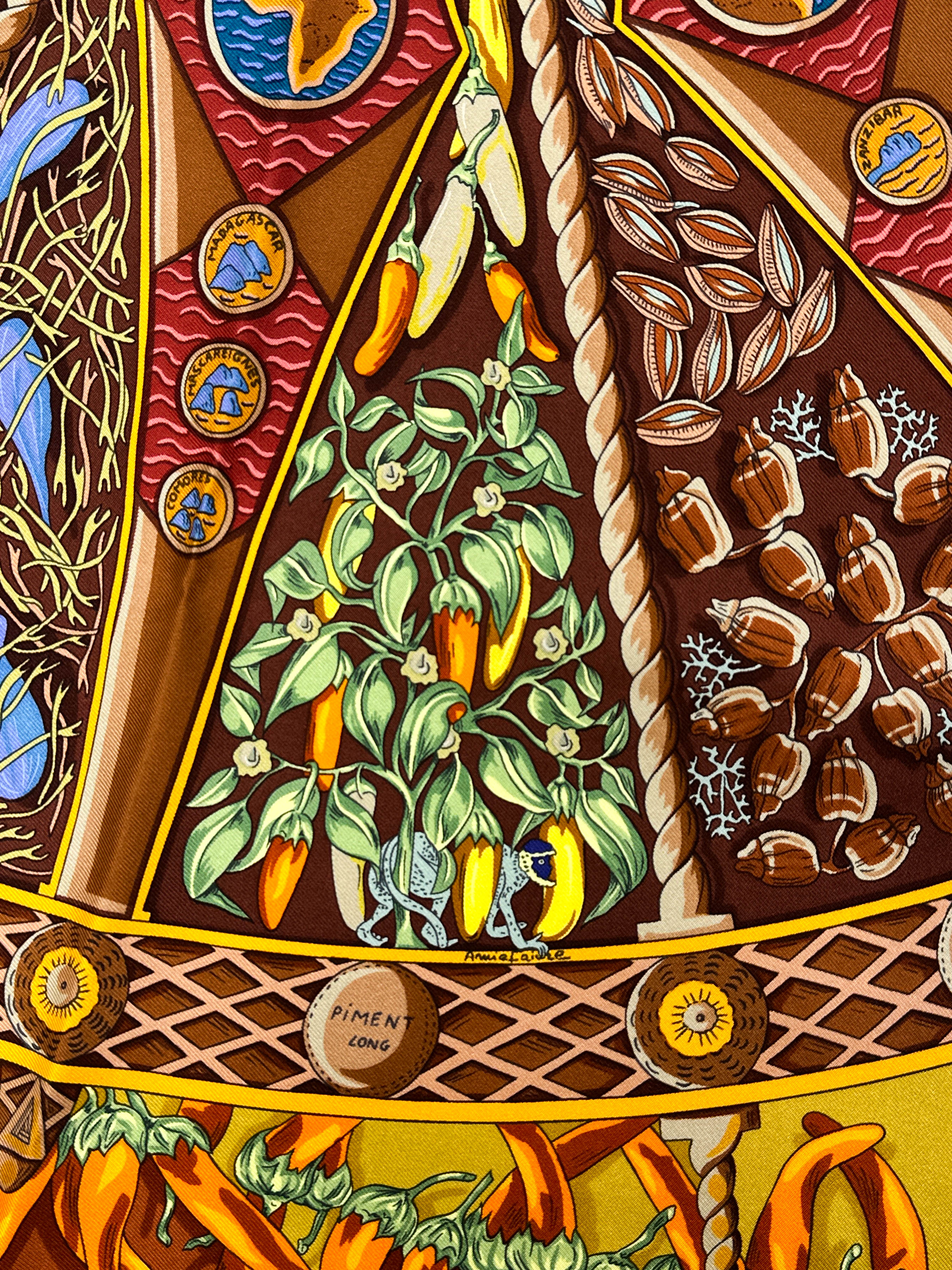 Hermès Aux Pays des Epices 90