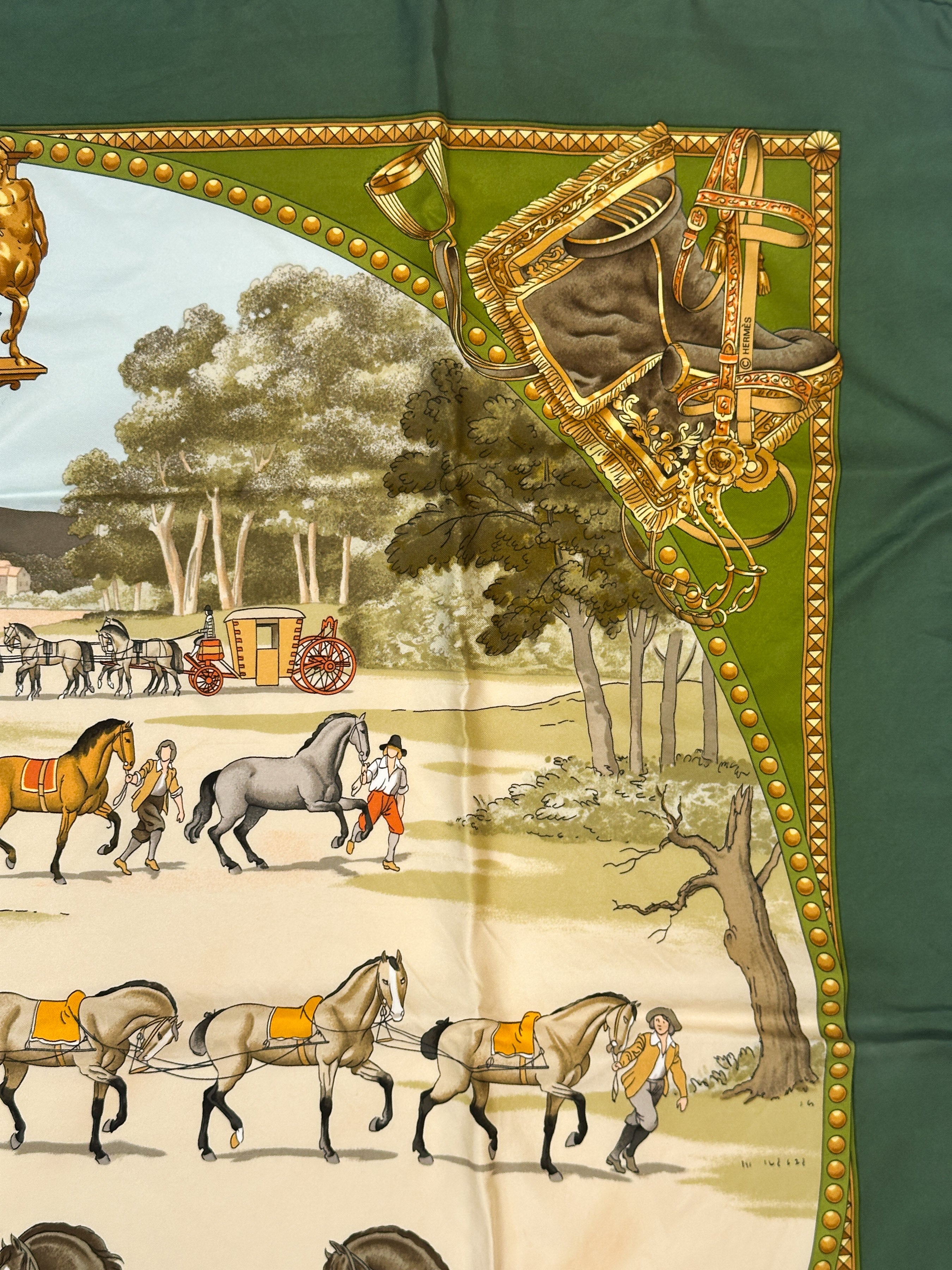 Hermès Présentation de Chevaux 90