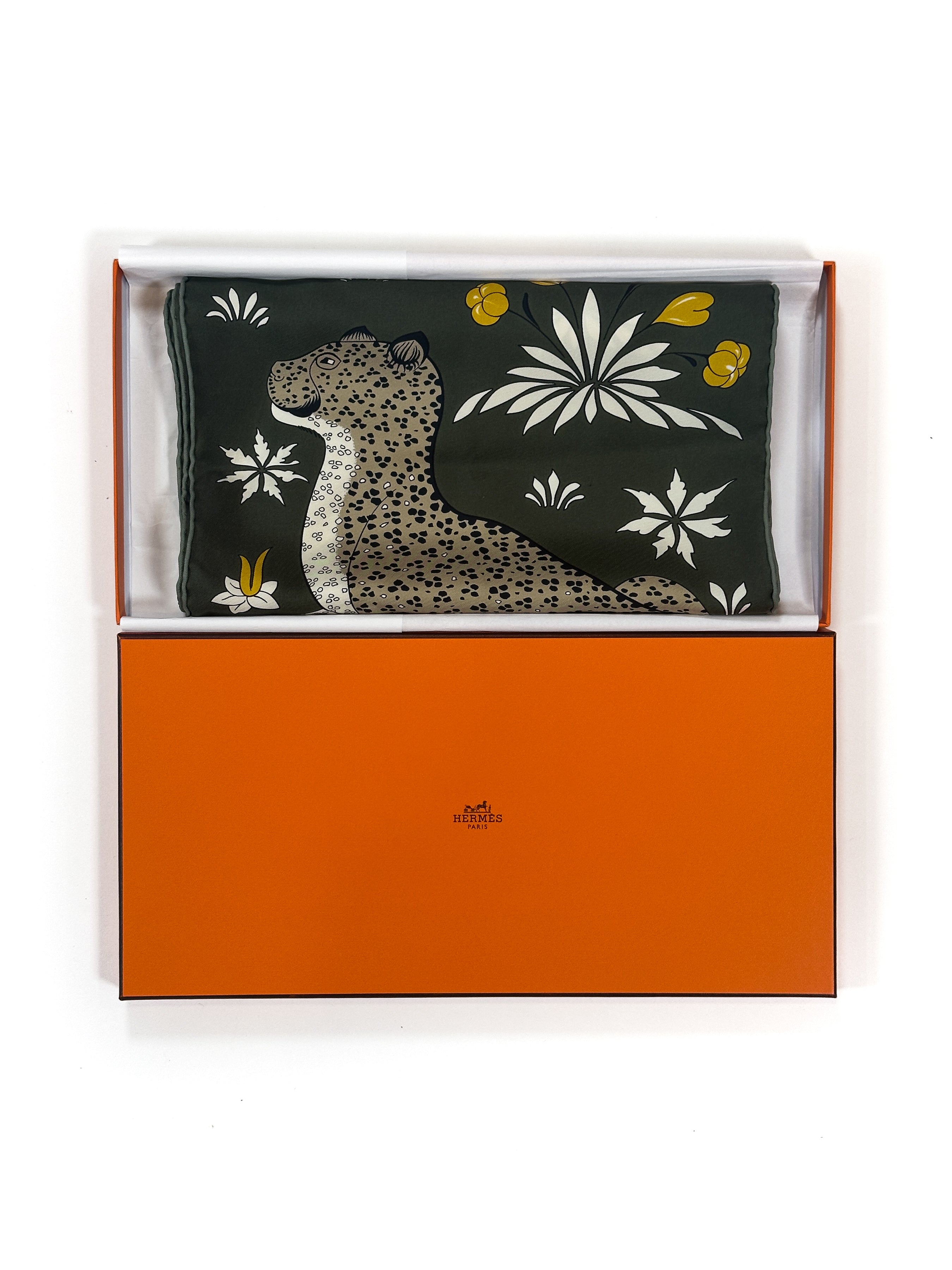 Hermès Les Leopards Twilly