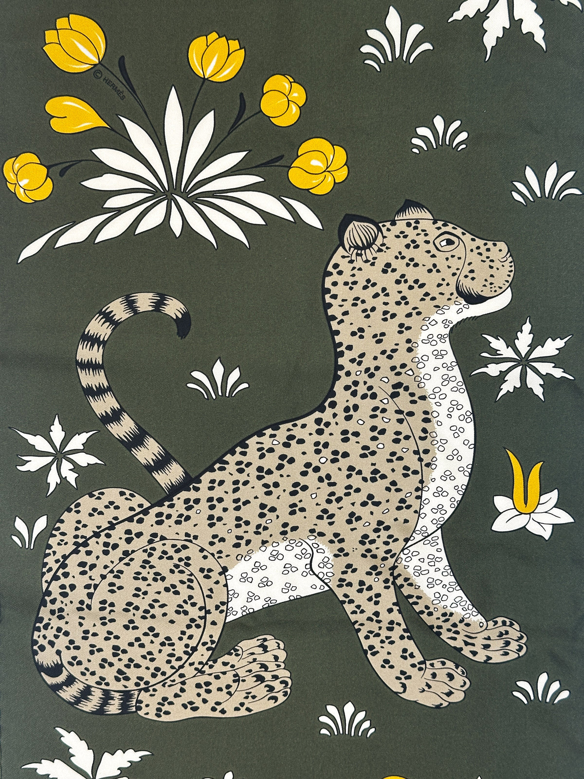 Hermès Les Leopards Twilly