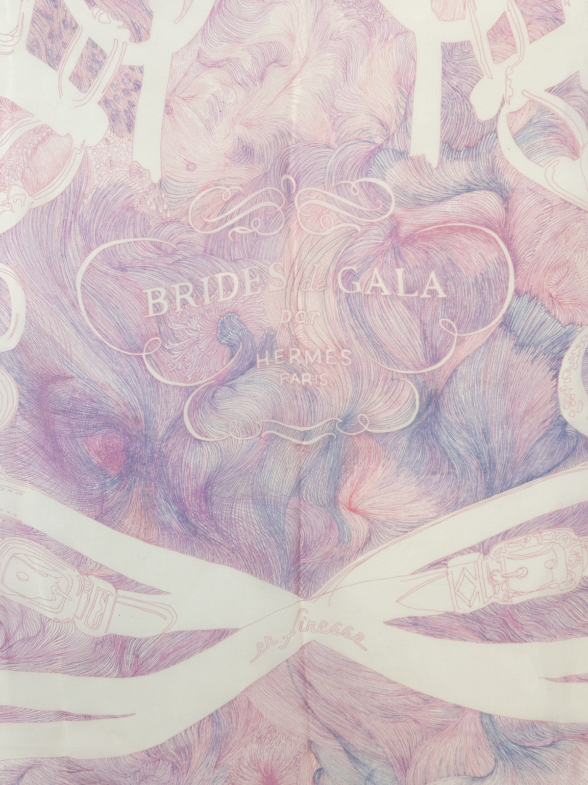 Hermès Brides de Gala Finesse Mousseline 140