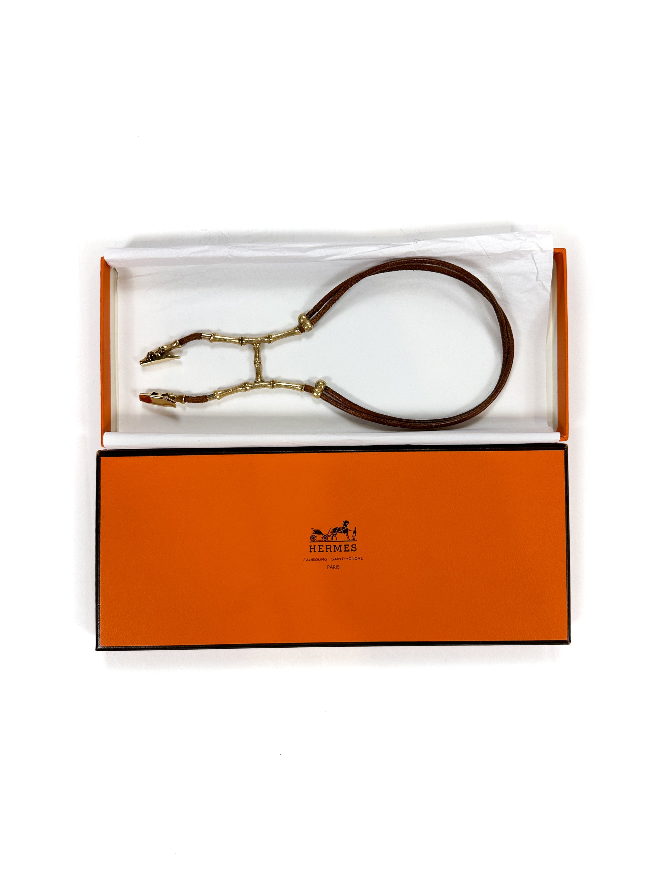 Hermès Bamboo Convertible Necklace