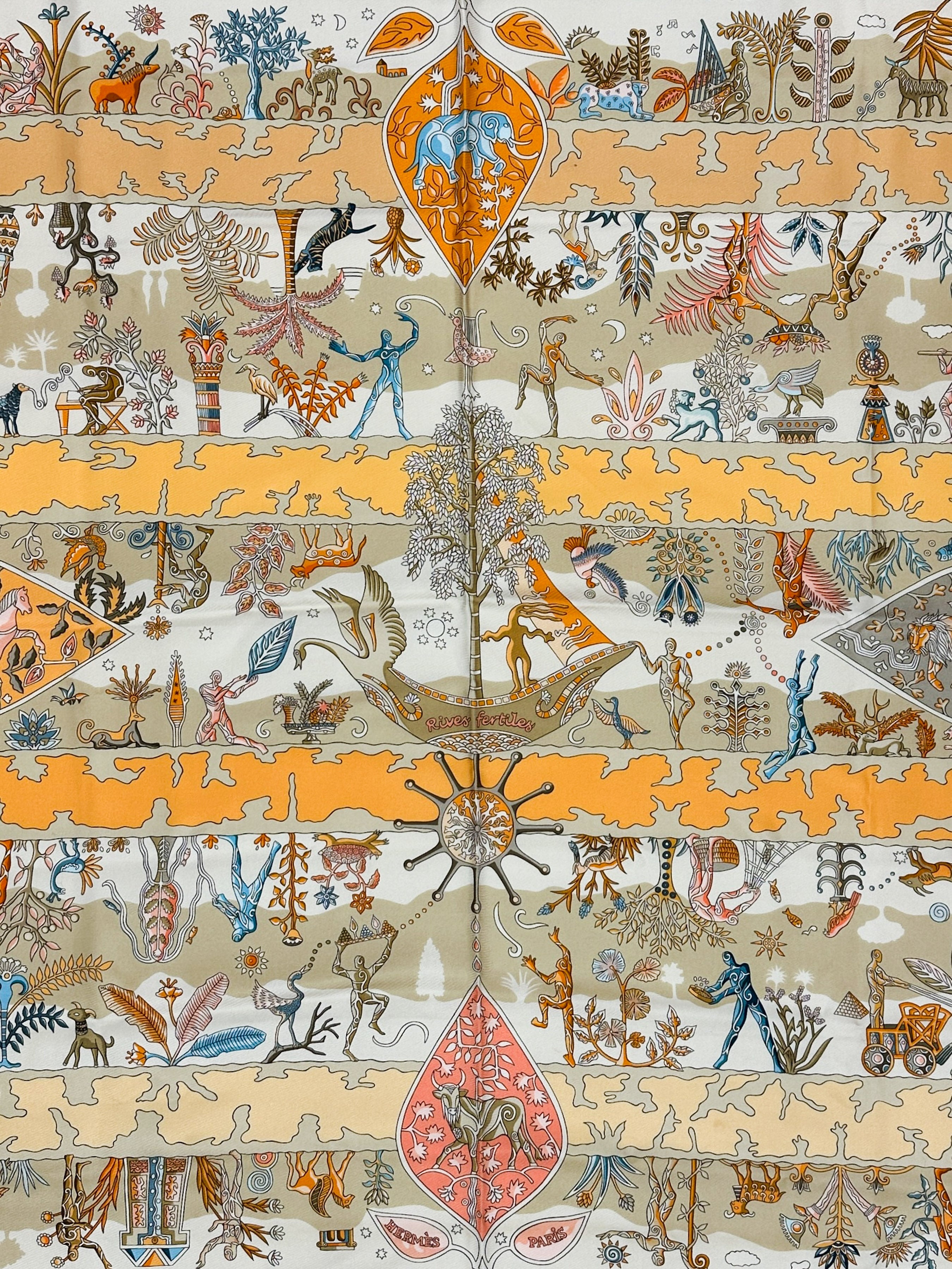 Hermès Rives Fertiles 90