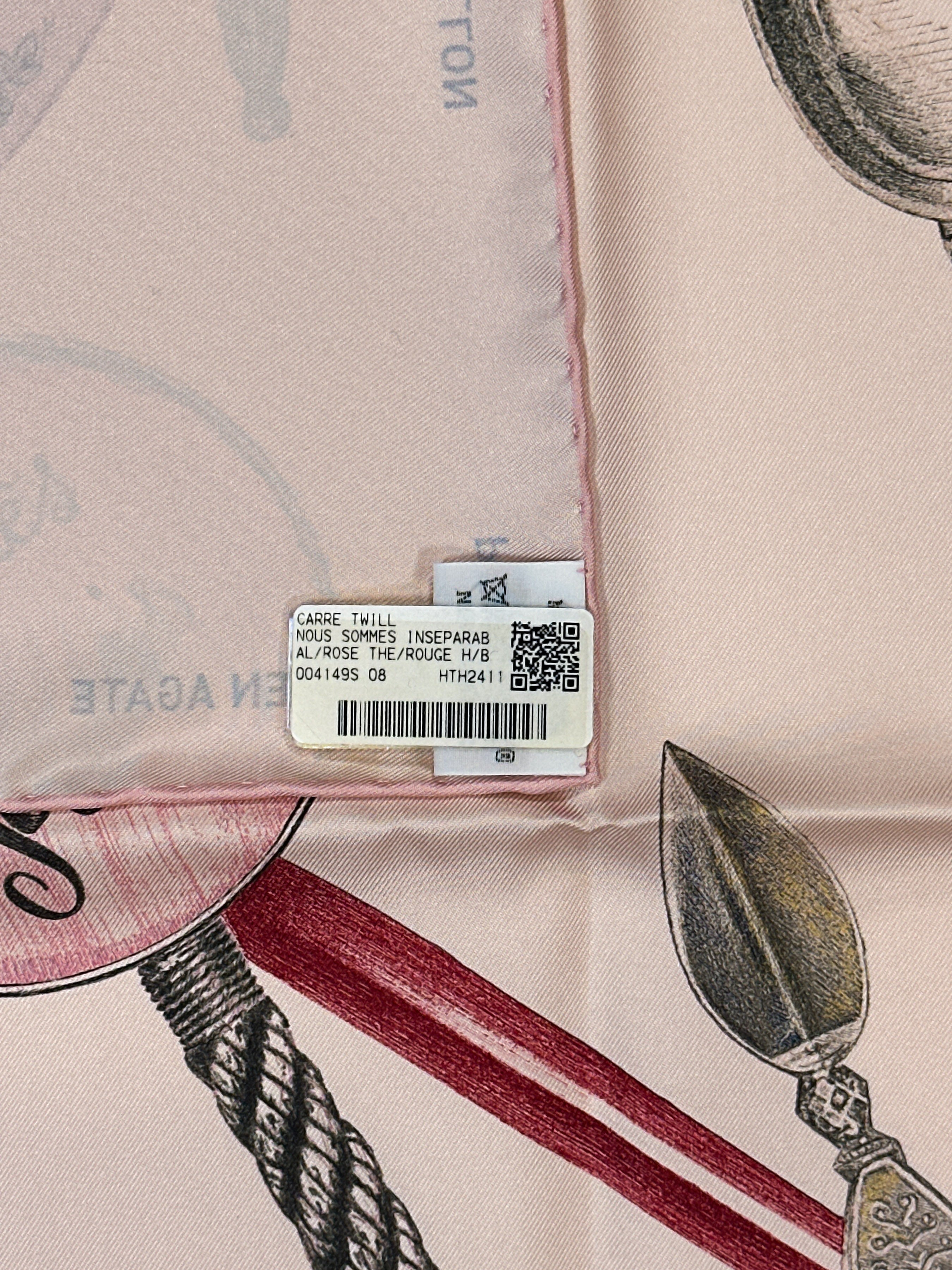 Hermès Nous Sommes Inseparables 90