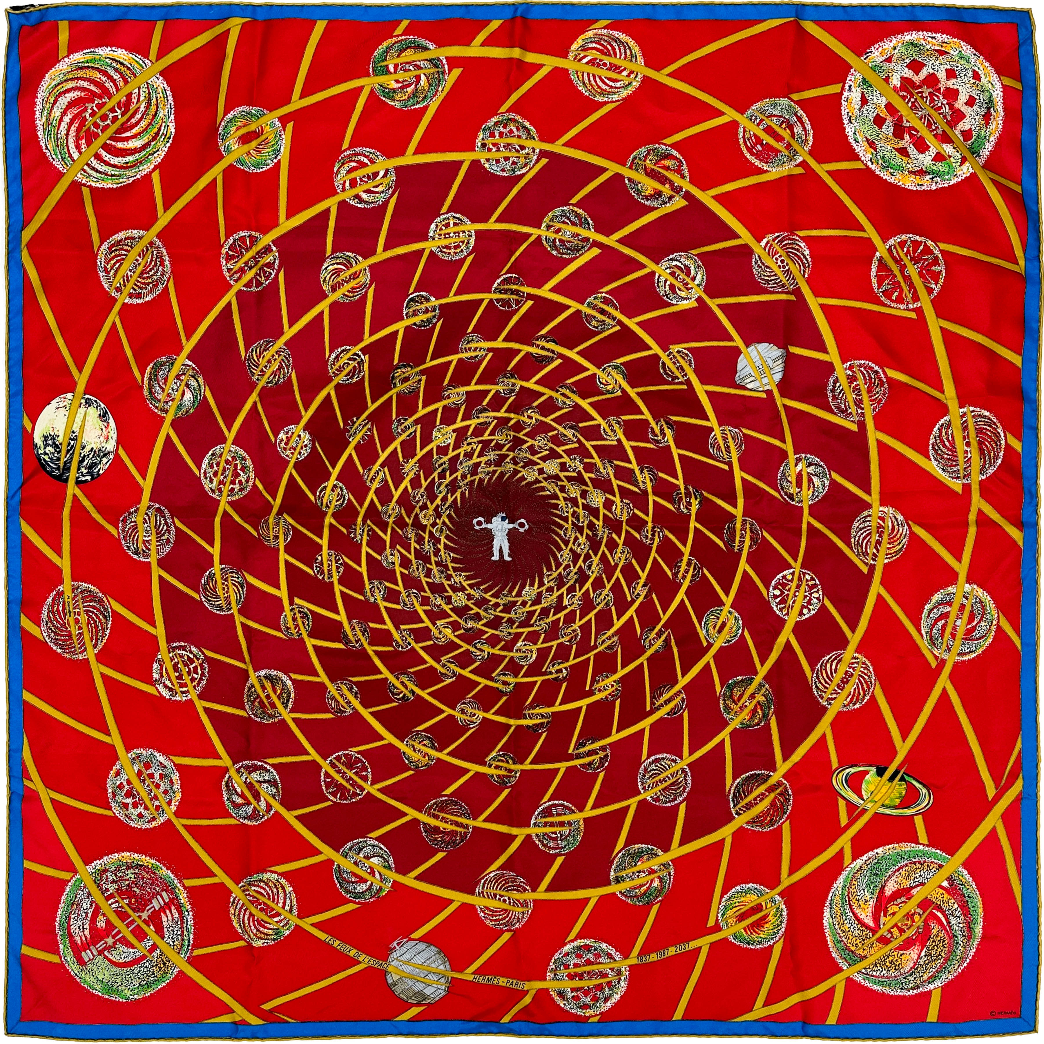 Hermès Feux de l'espace 90