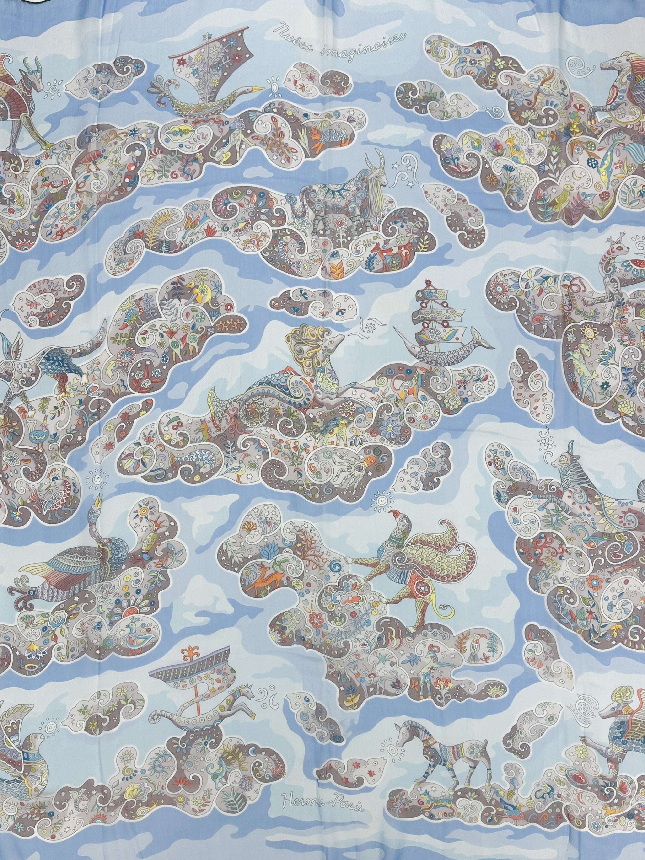 Hermès Nuées Imaginaires Mousseline 140