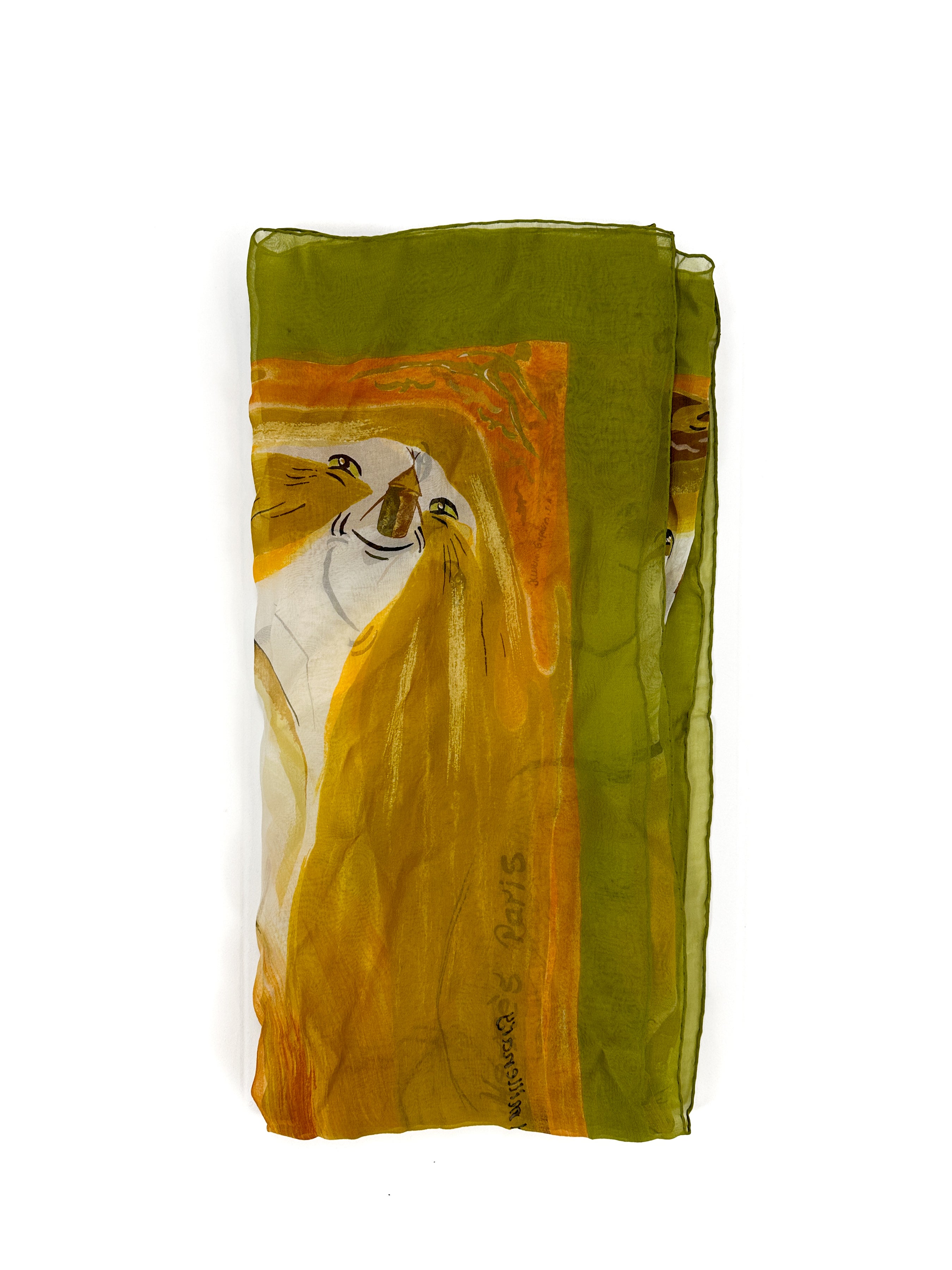 Hermès Smiles In Third Millenary Mousseline 90