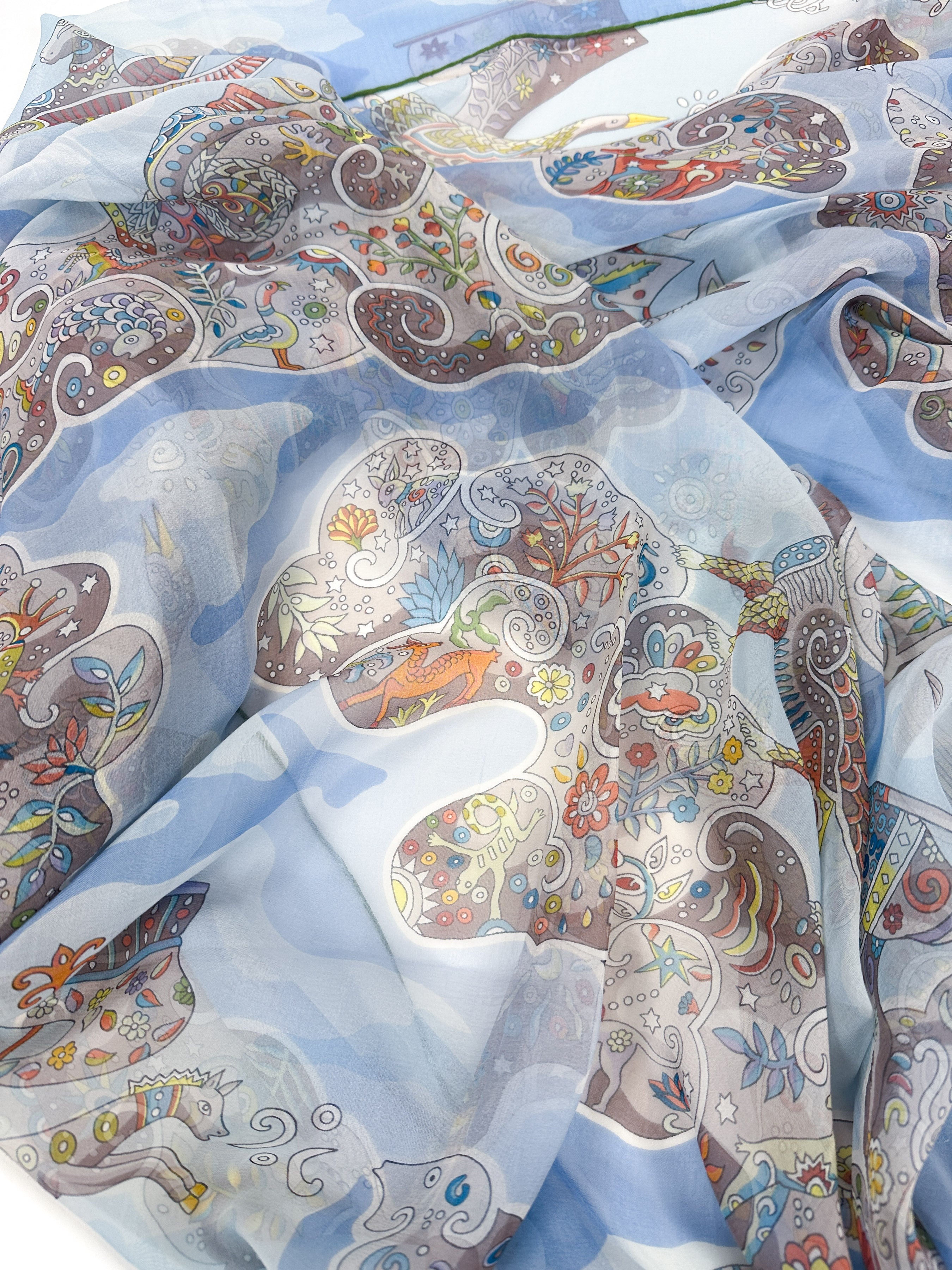 Hermès Nuées Imaginaires Mousseline 140