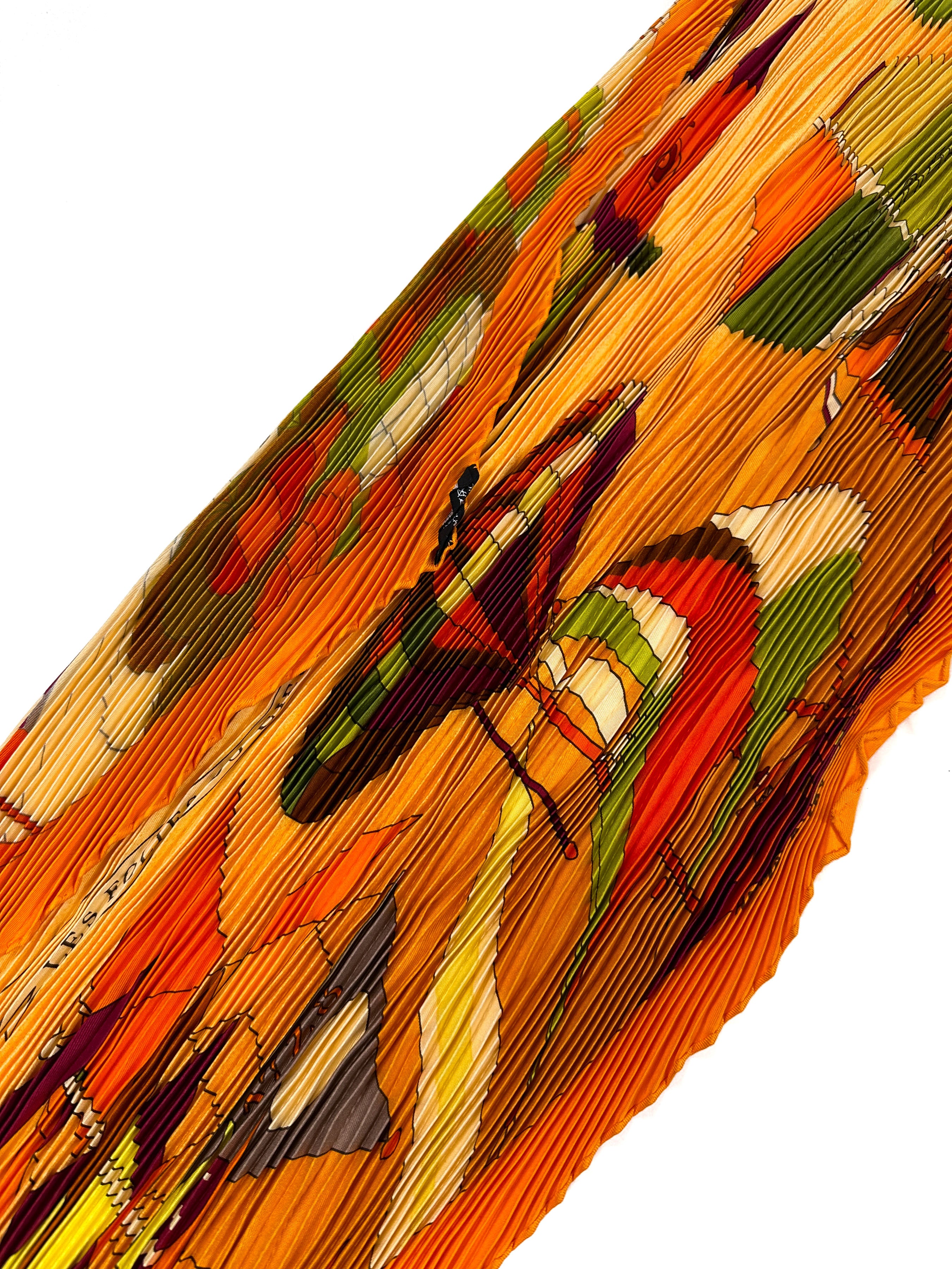 Hermès Folies du Ciel II Plissé 90