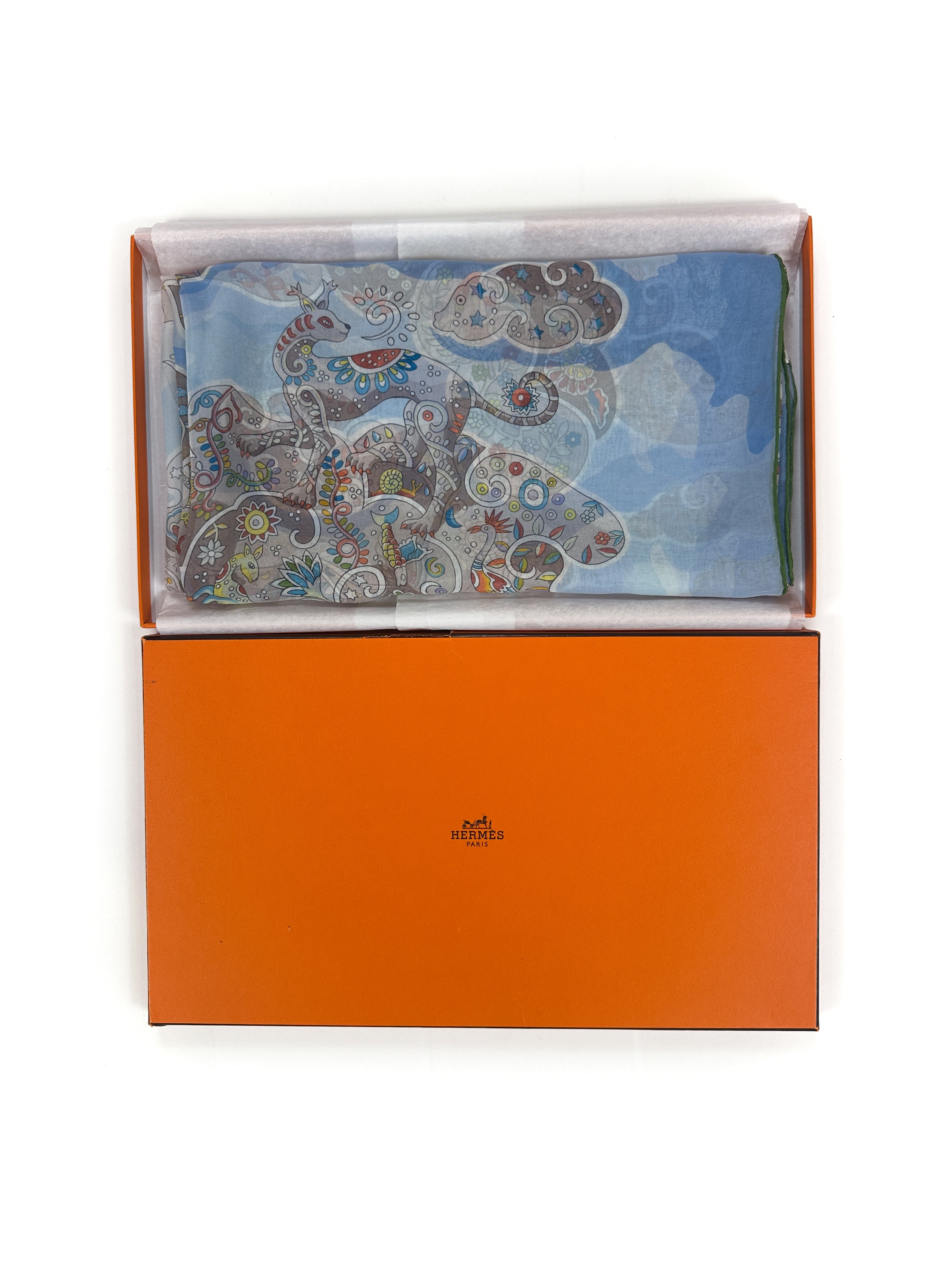 Hermès Nuées Imaginaires Mousseline 140