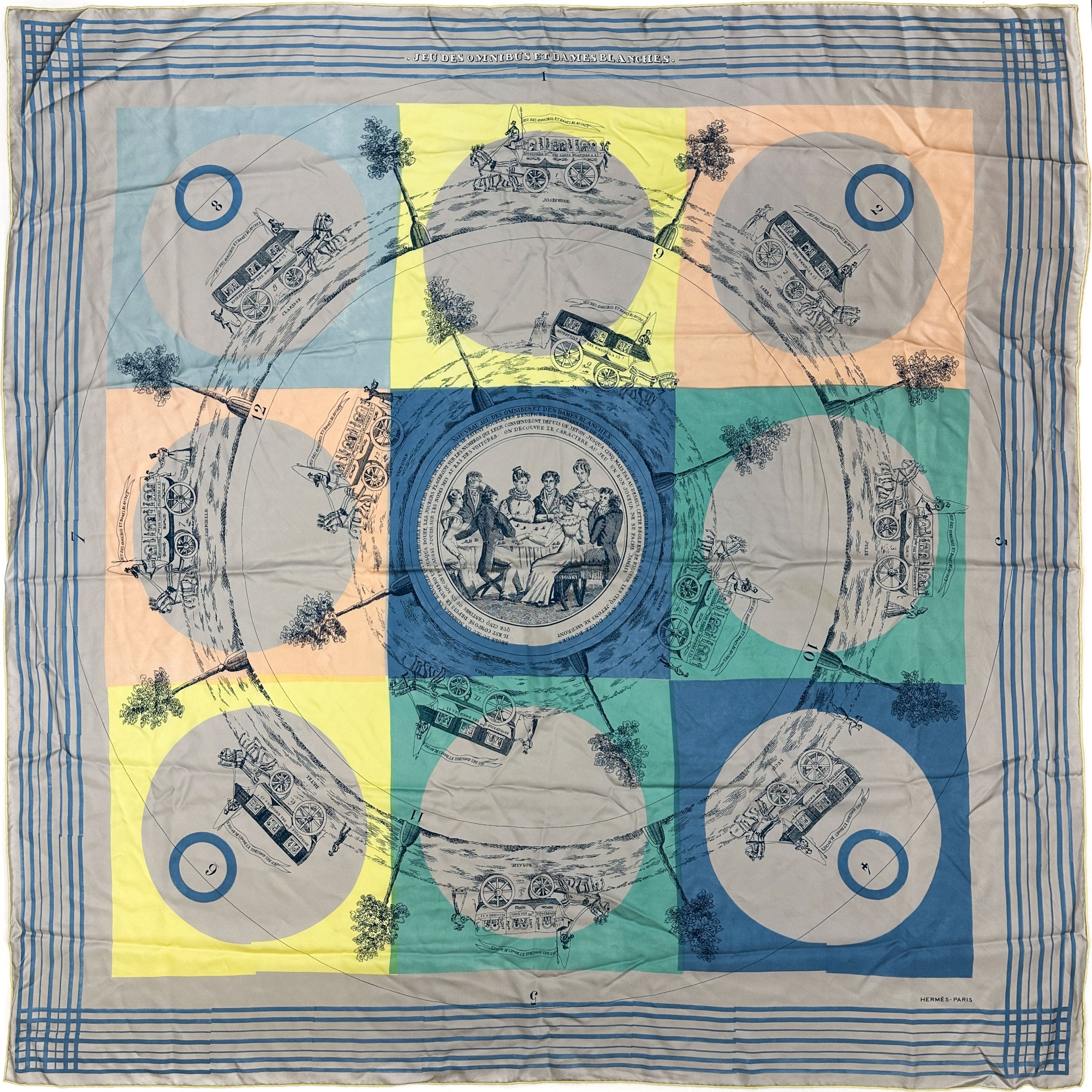 Hermès Jeu des Omnibus et Dames Blanches au Tampon 140