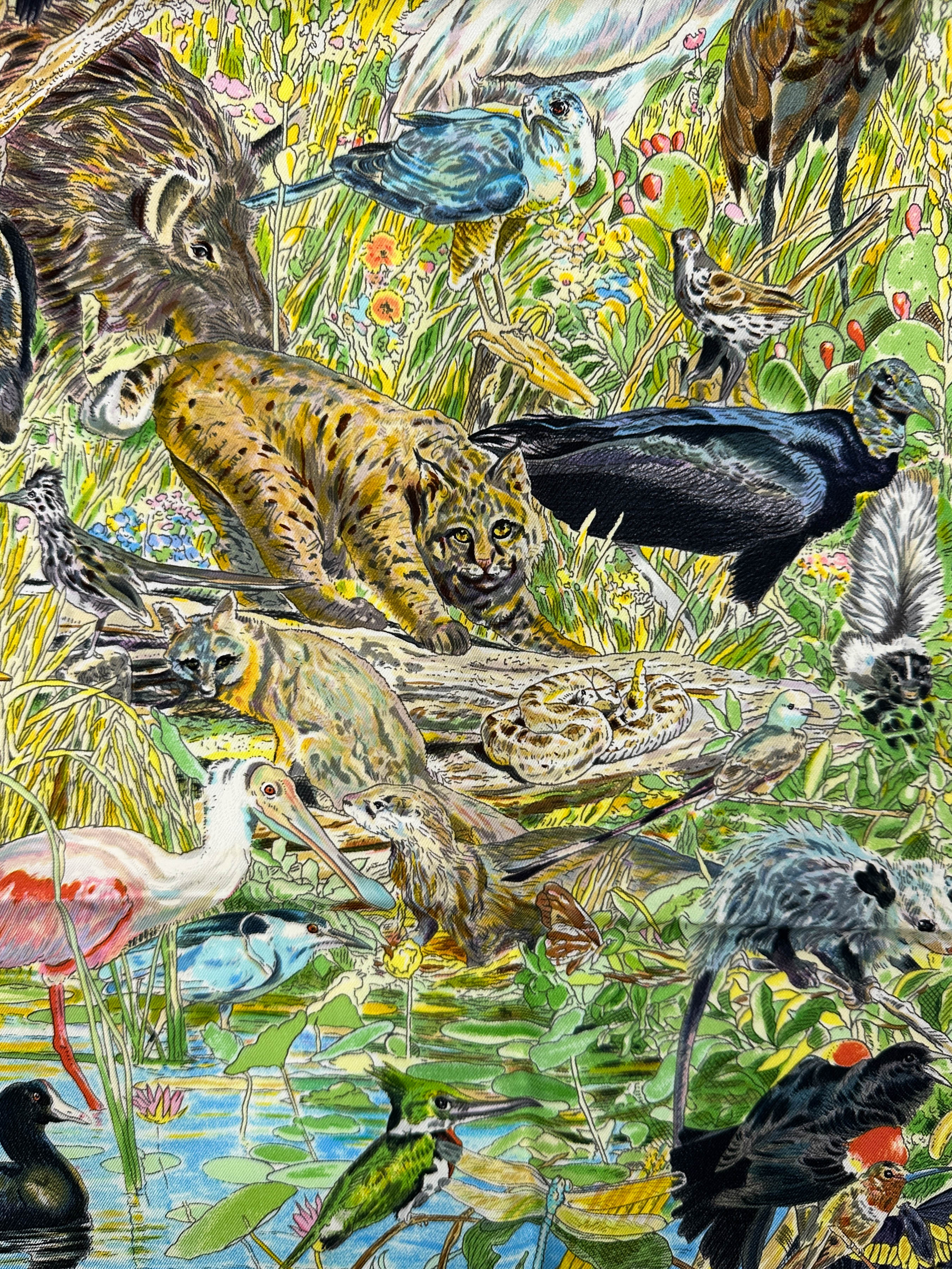 Hermès La Vie Sauvage du Texas 90