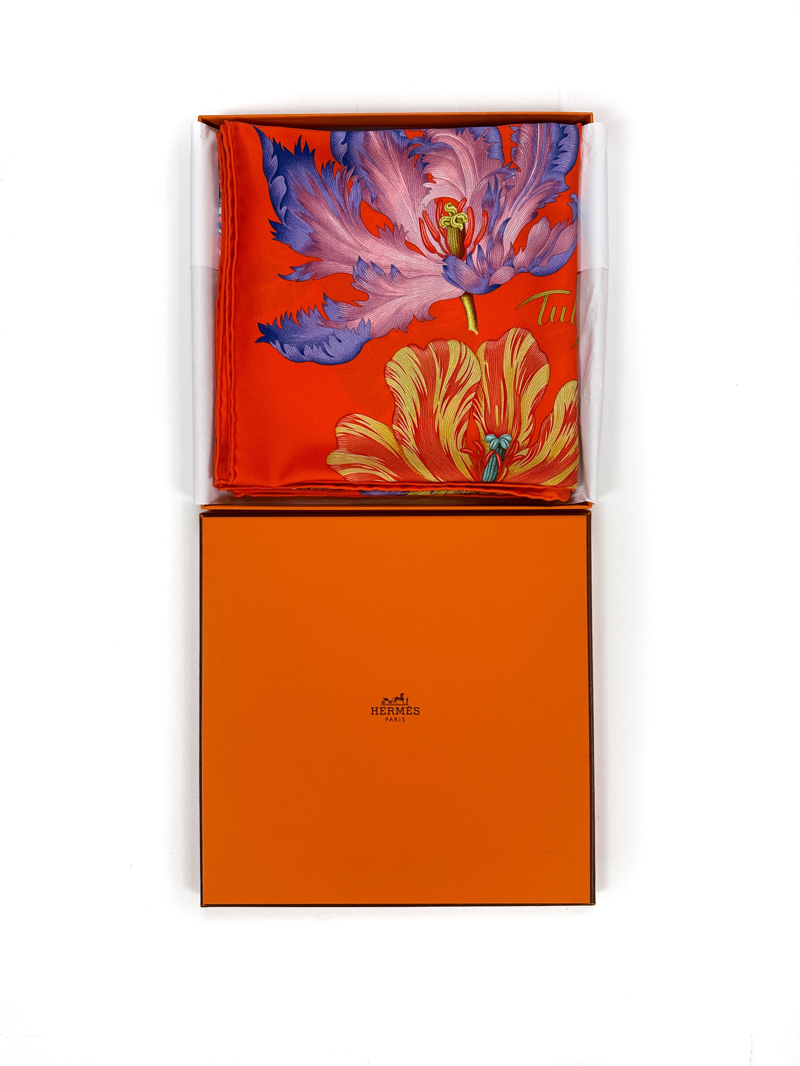 Hermès Tulipomanie 90