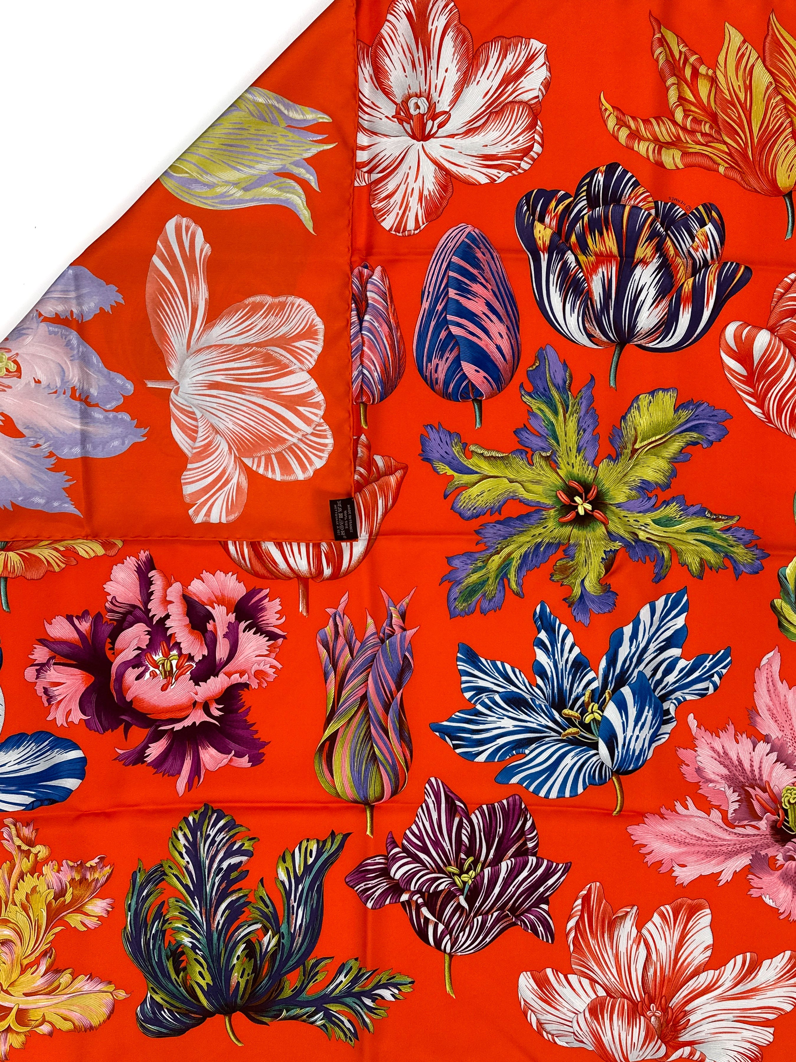 Hermès Tulipomanie 90