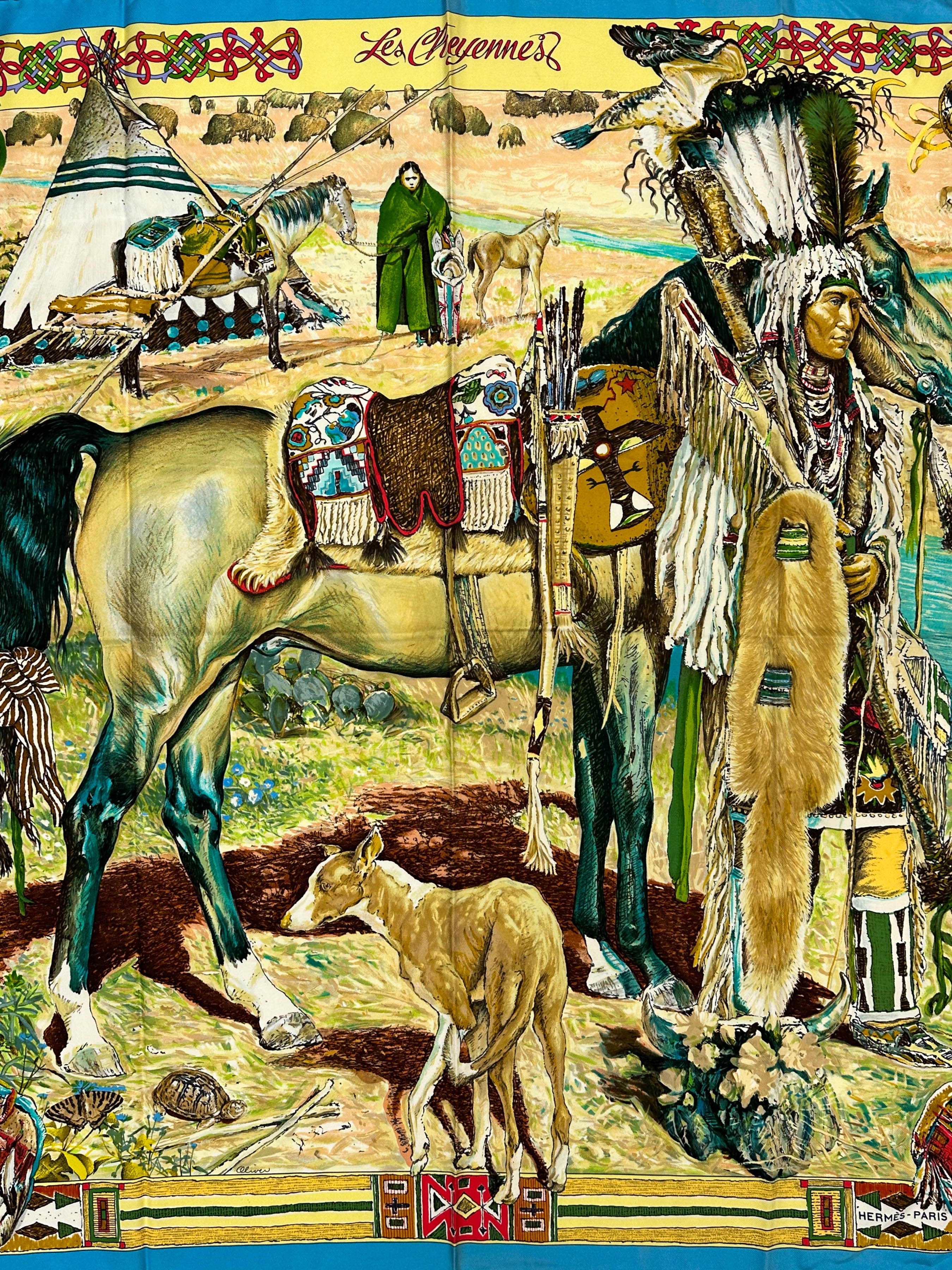 Hermès Les Cheyennes First Edition 90