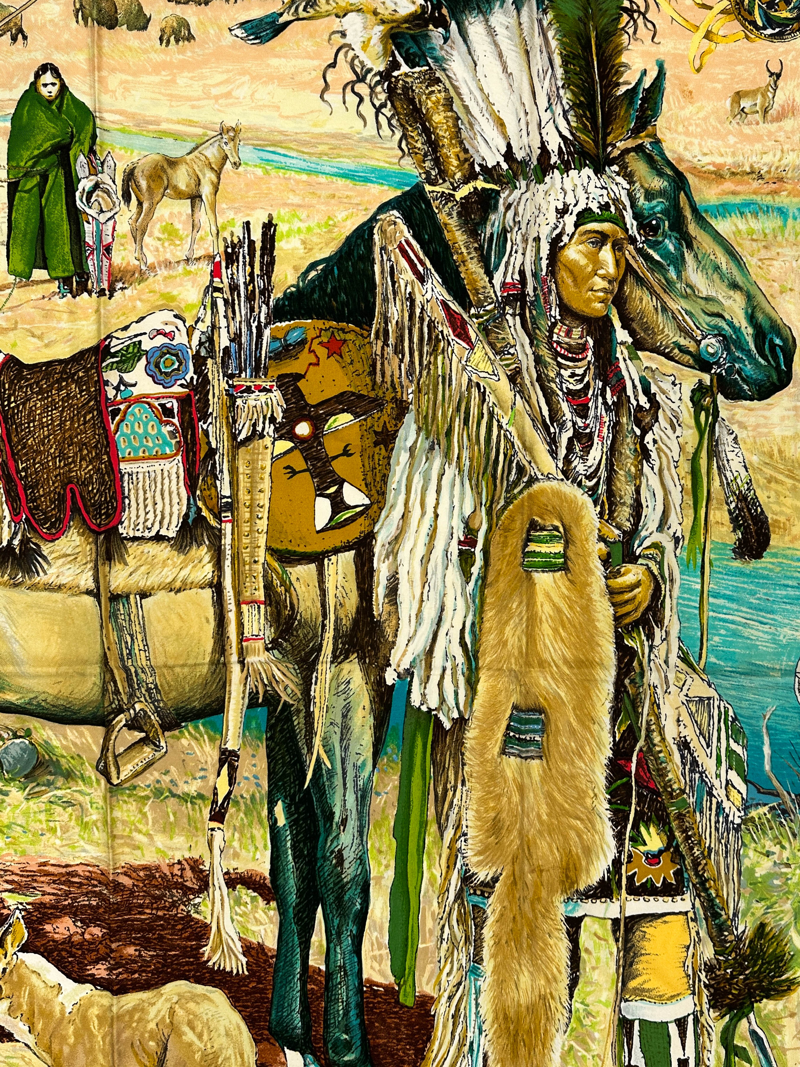 Hermès Les Cheyennes First Edition 90