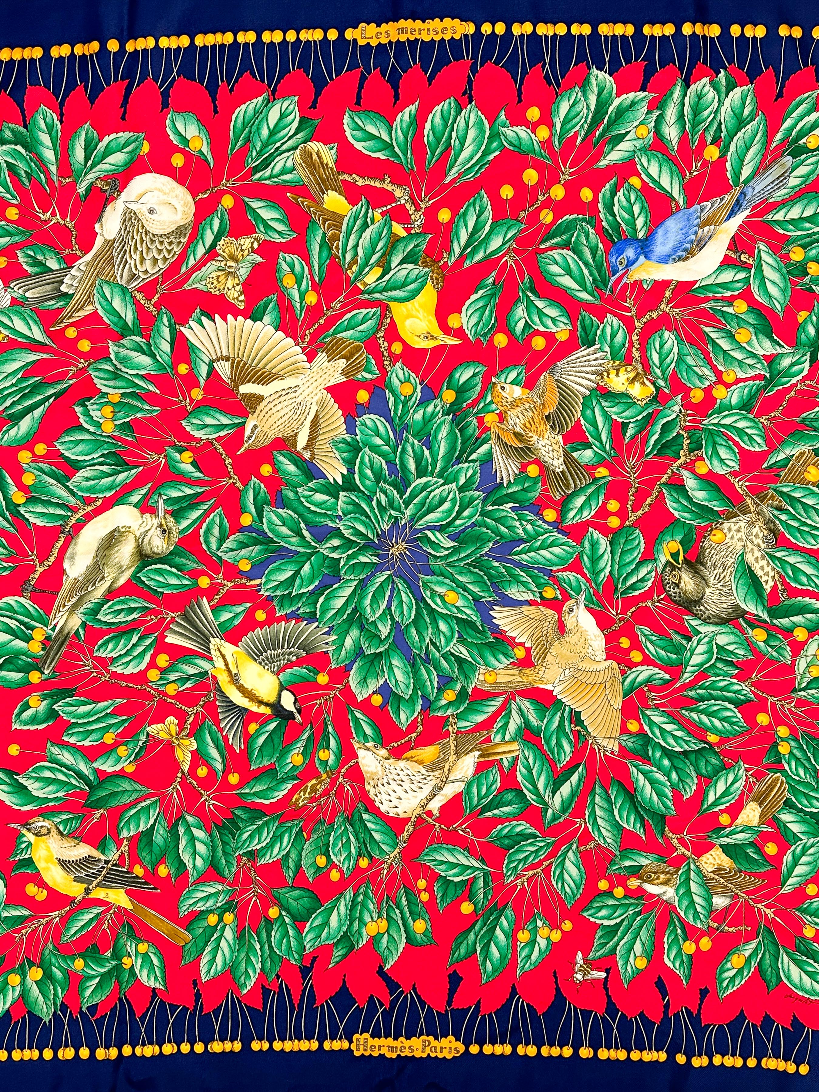 Hermès Les Merises 90
