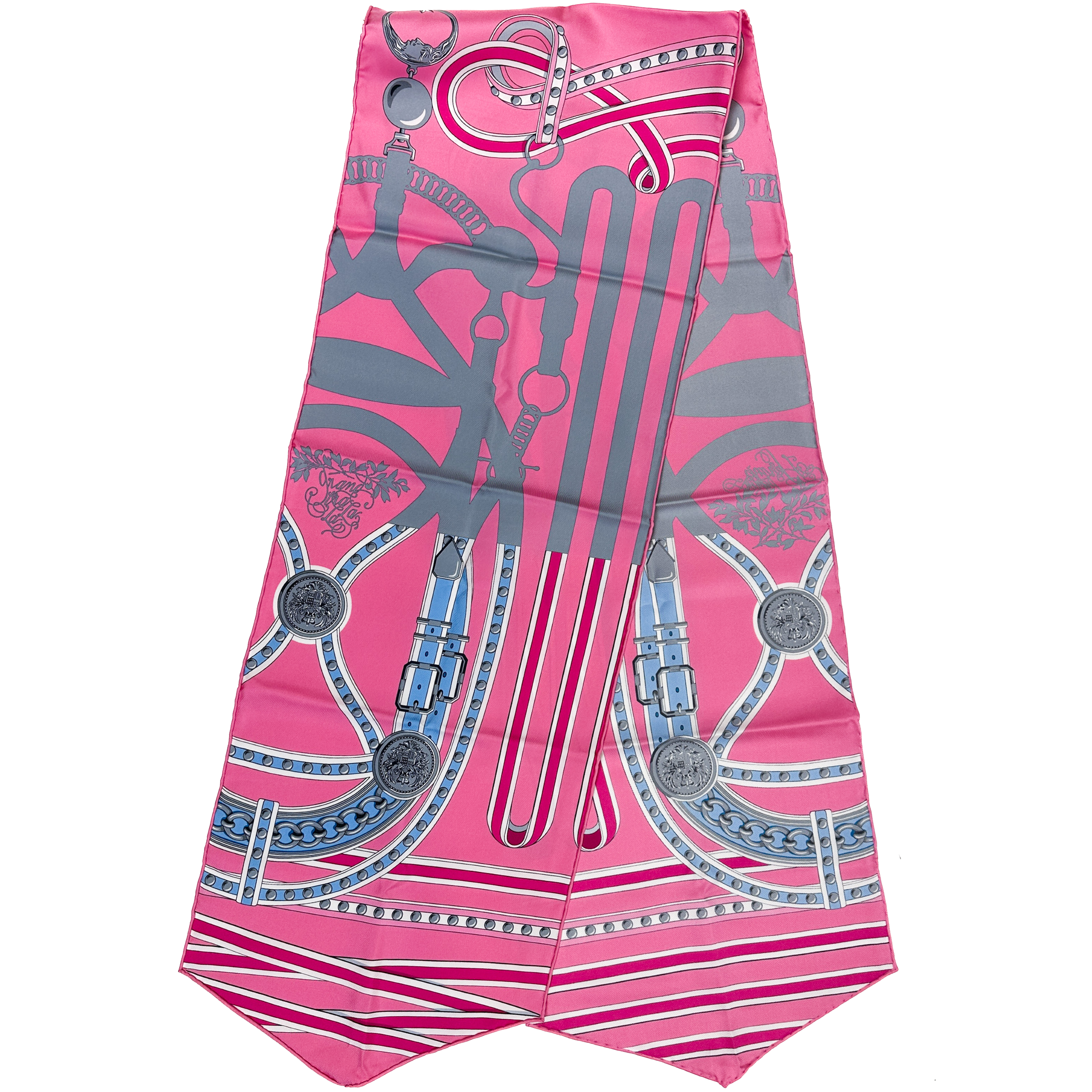 Hermès Grand Tralala Echarpe de Soie Maxi Twilly