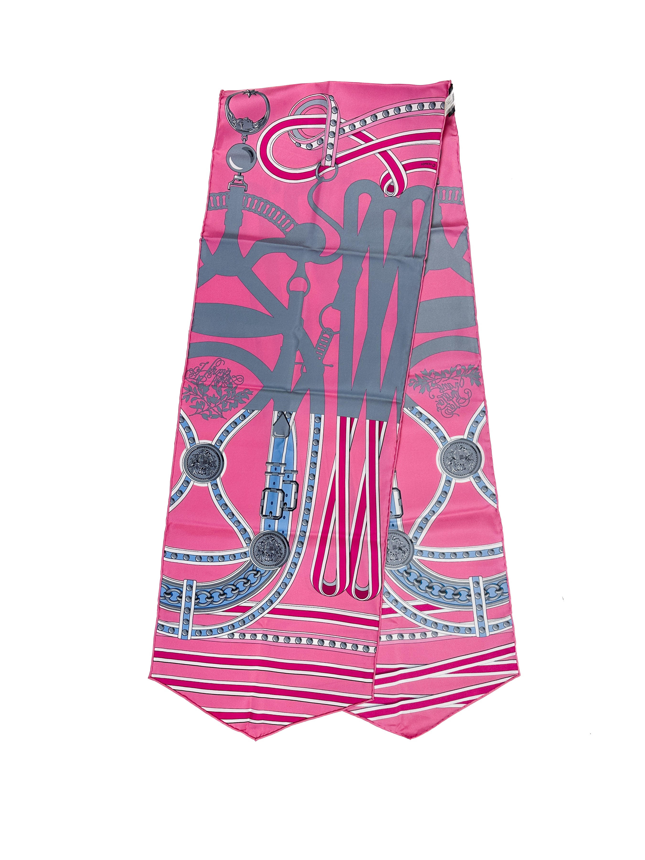 Hermès Grand Tralala Echarpe de Soie Maxi Twilly