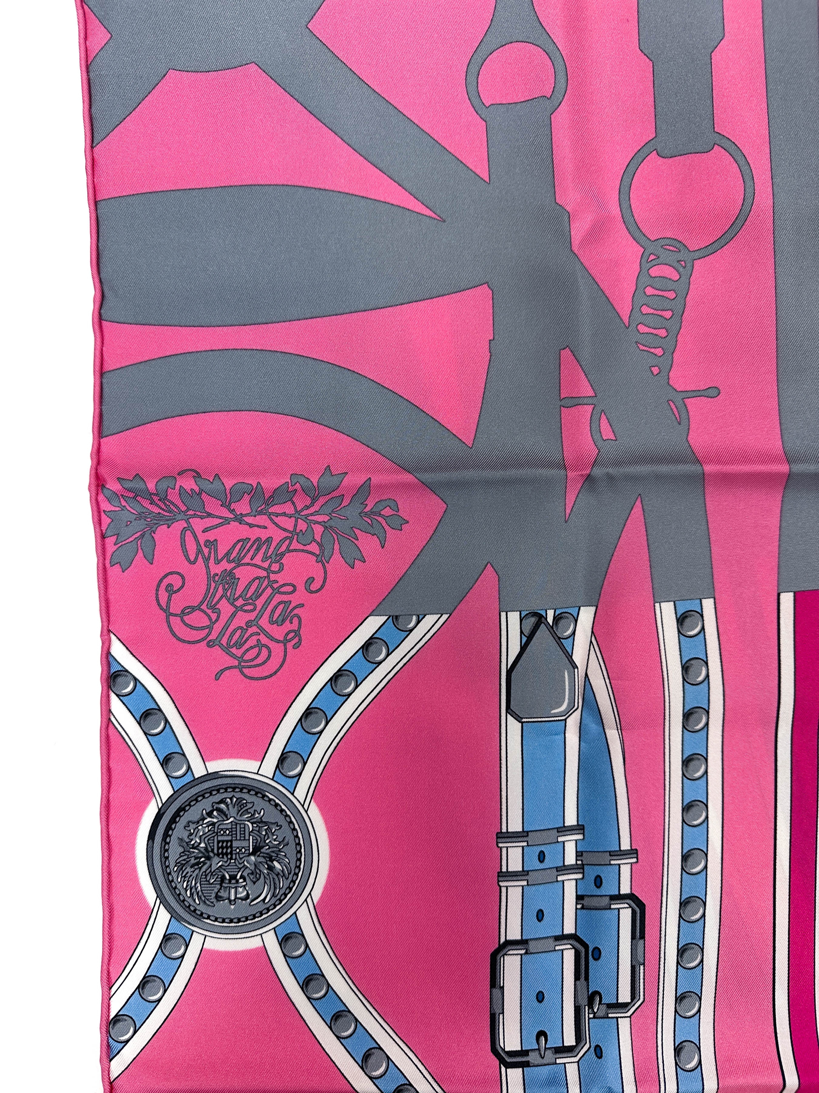 Hermès Grand Tralala Echarpe de Soie Maxi Twilly