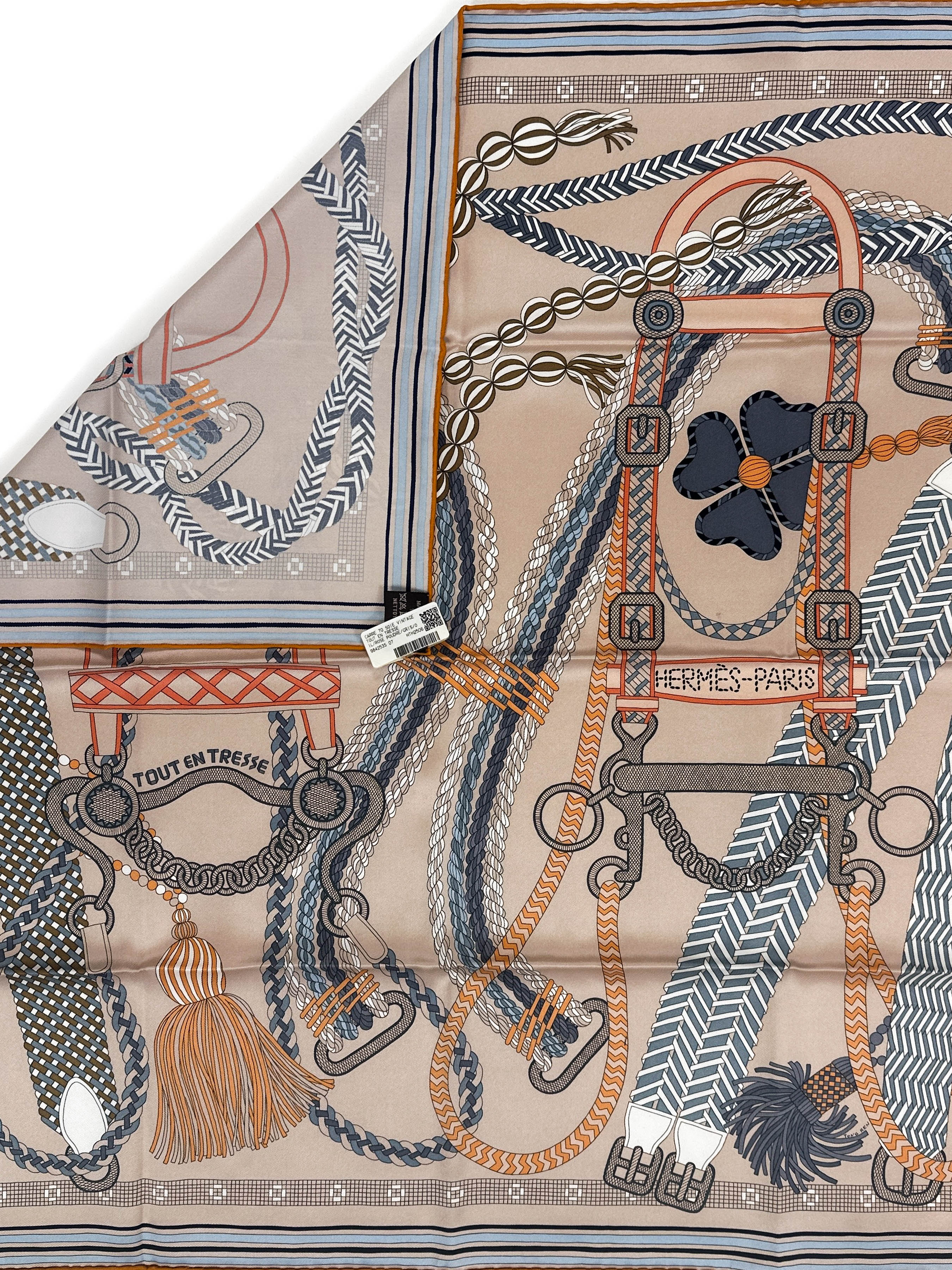 Hermès Tout en Tresse 70