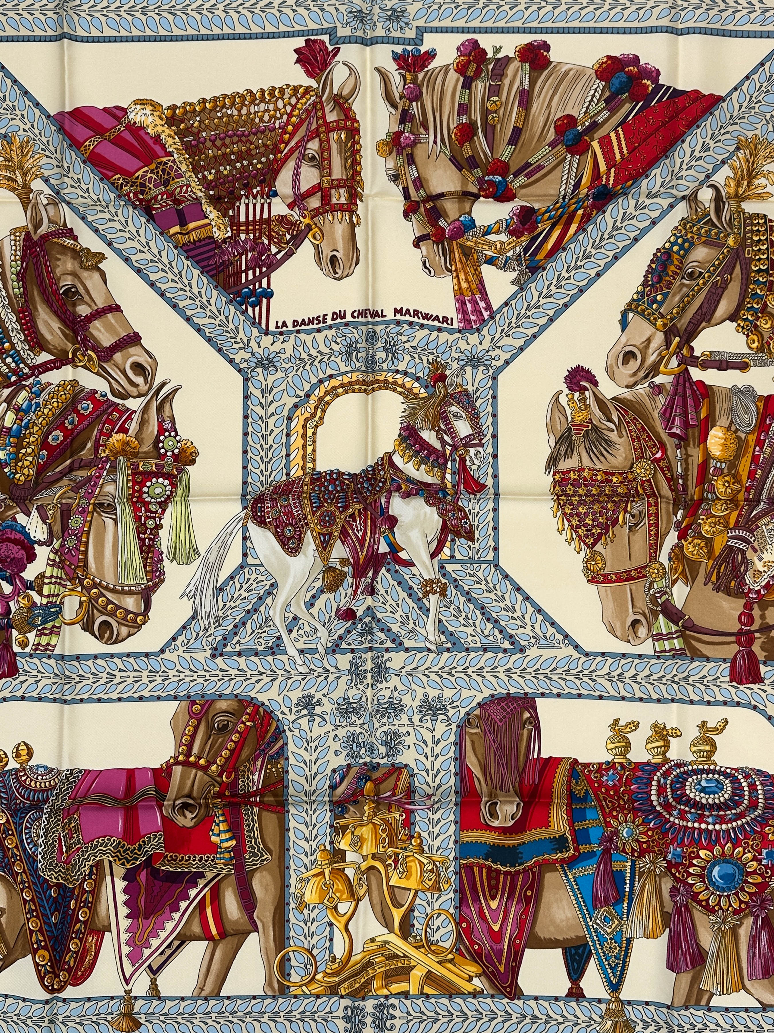 Hermès La Danse du Cheval Marwari 90