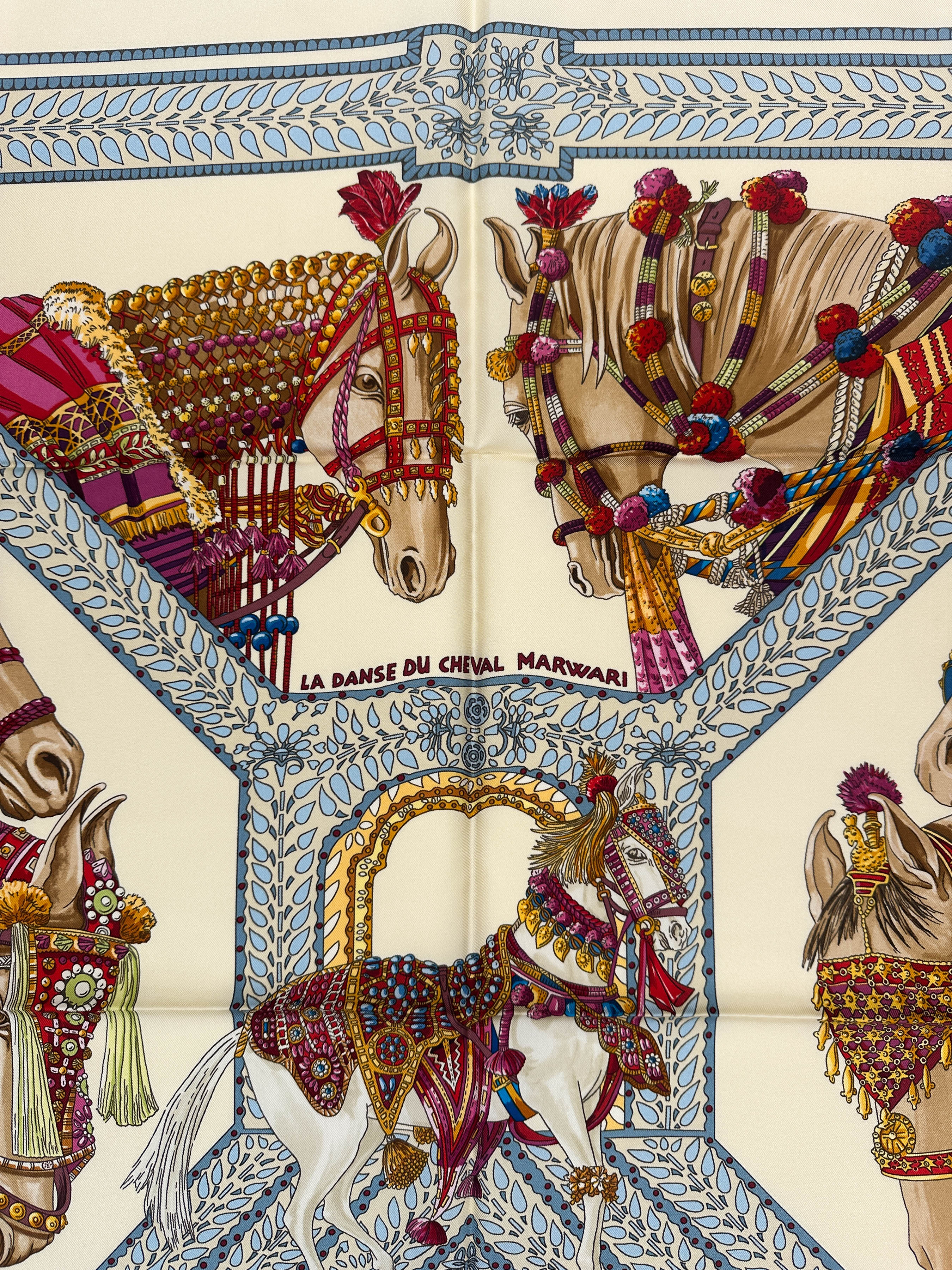 Hermès La Danse du Cheval Marwari 90