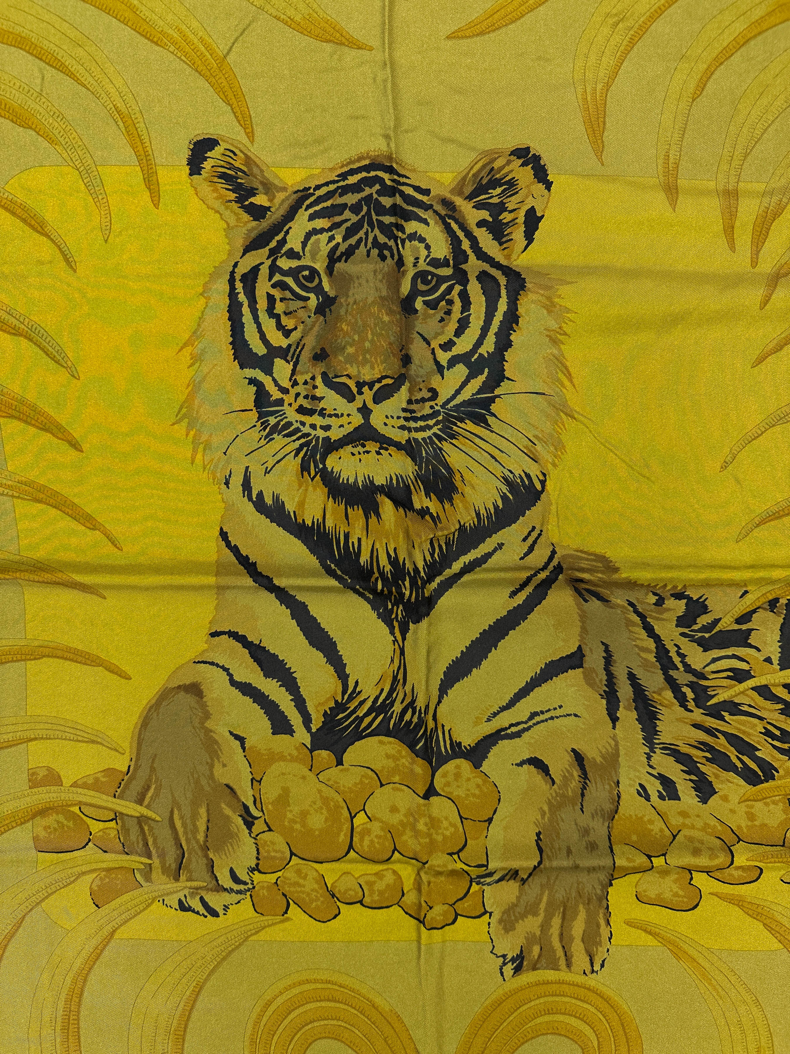 Hermès Tigre Royal Dip-Dye Silk 140