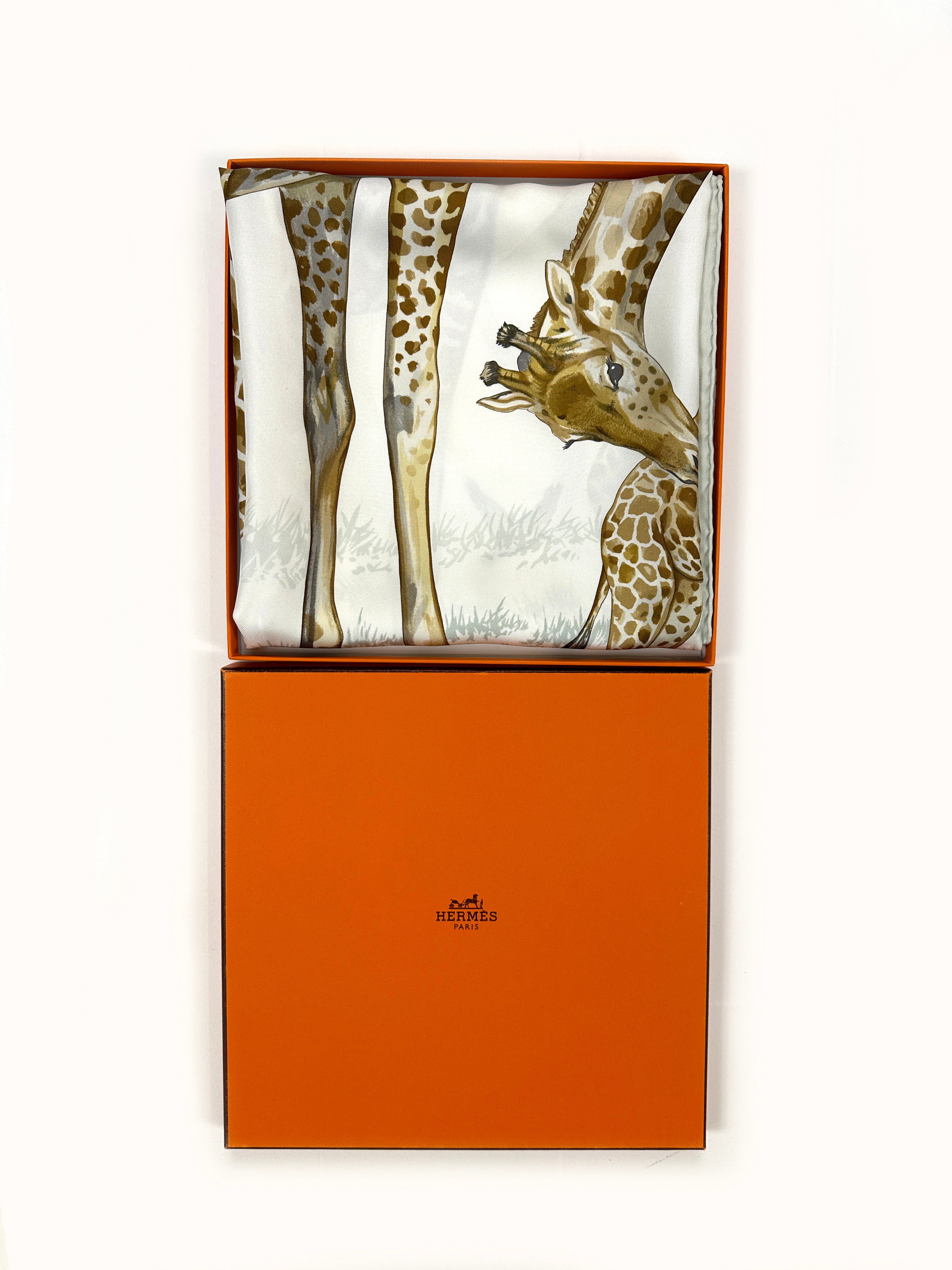 Hermès Les Girafes 90