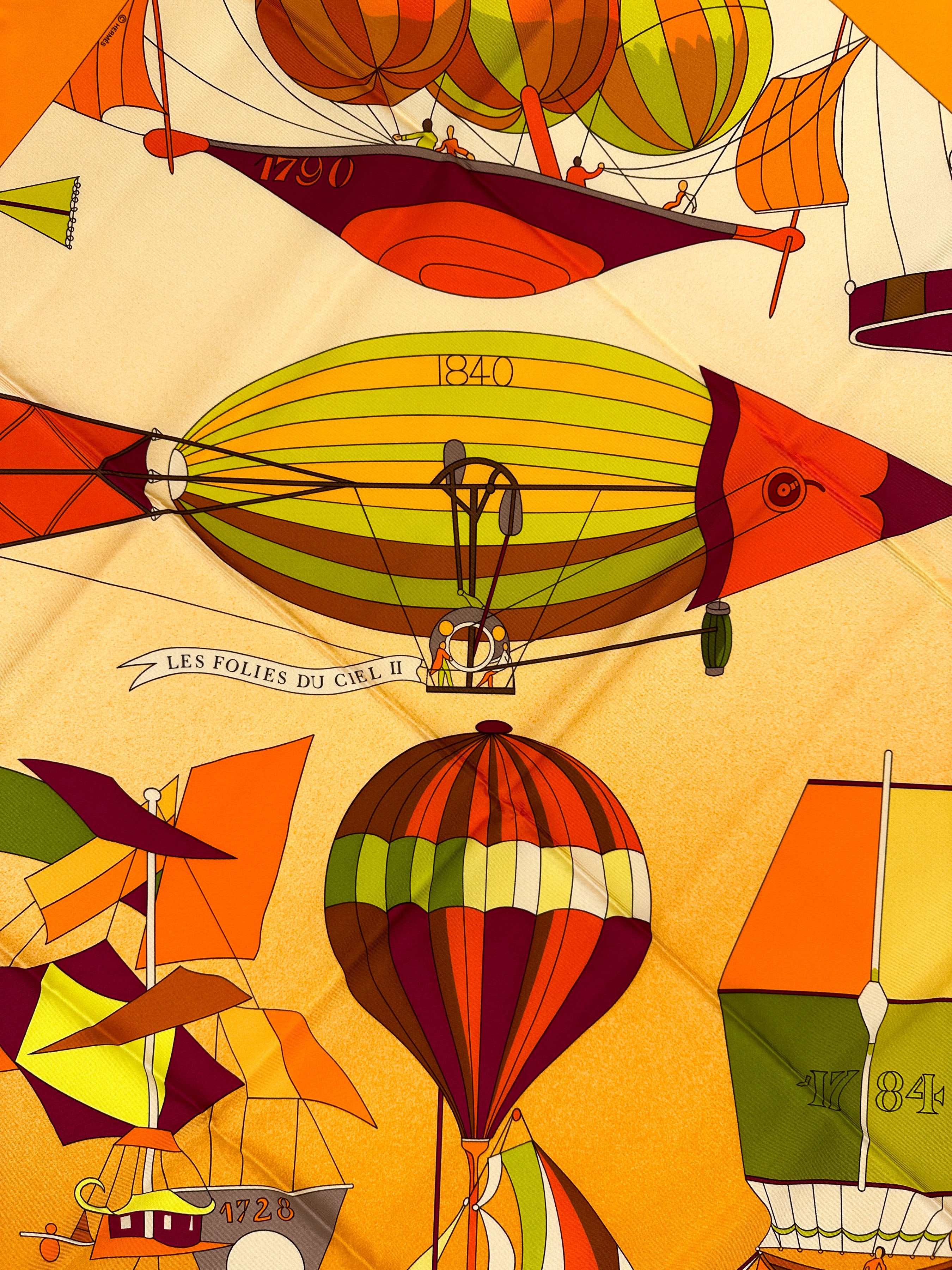 Hermès Folies du Ciel II 90
