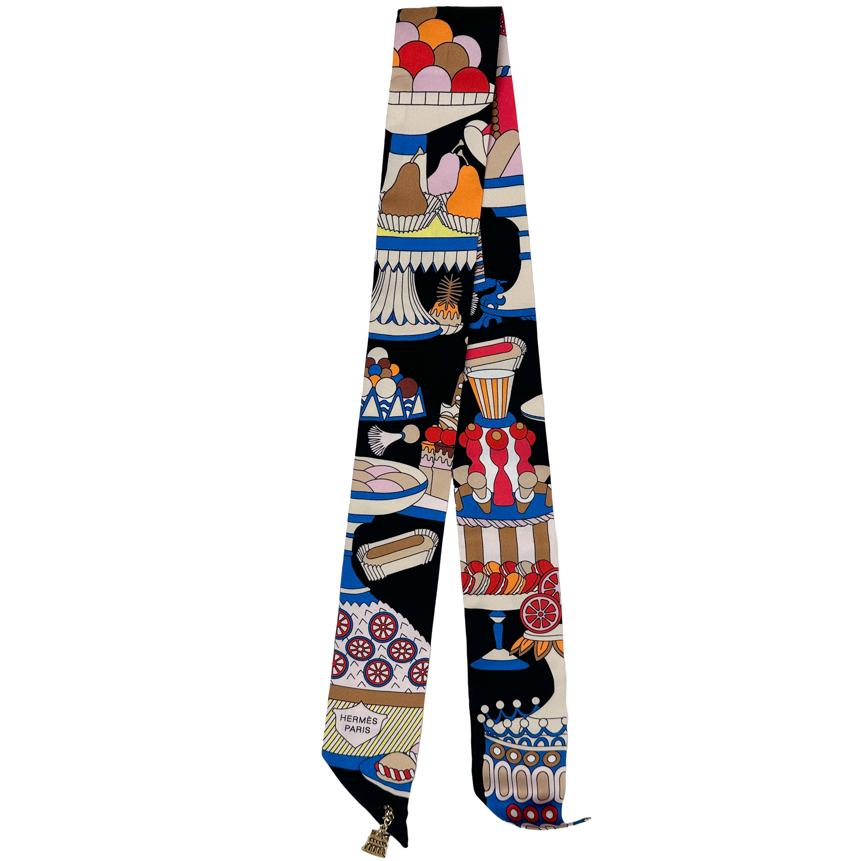 Hermès La Patisserie Francaise Charm Twilly
