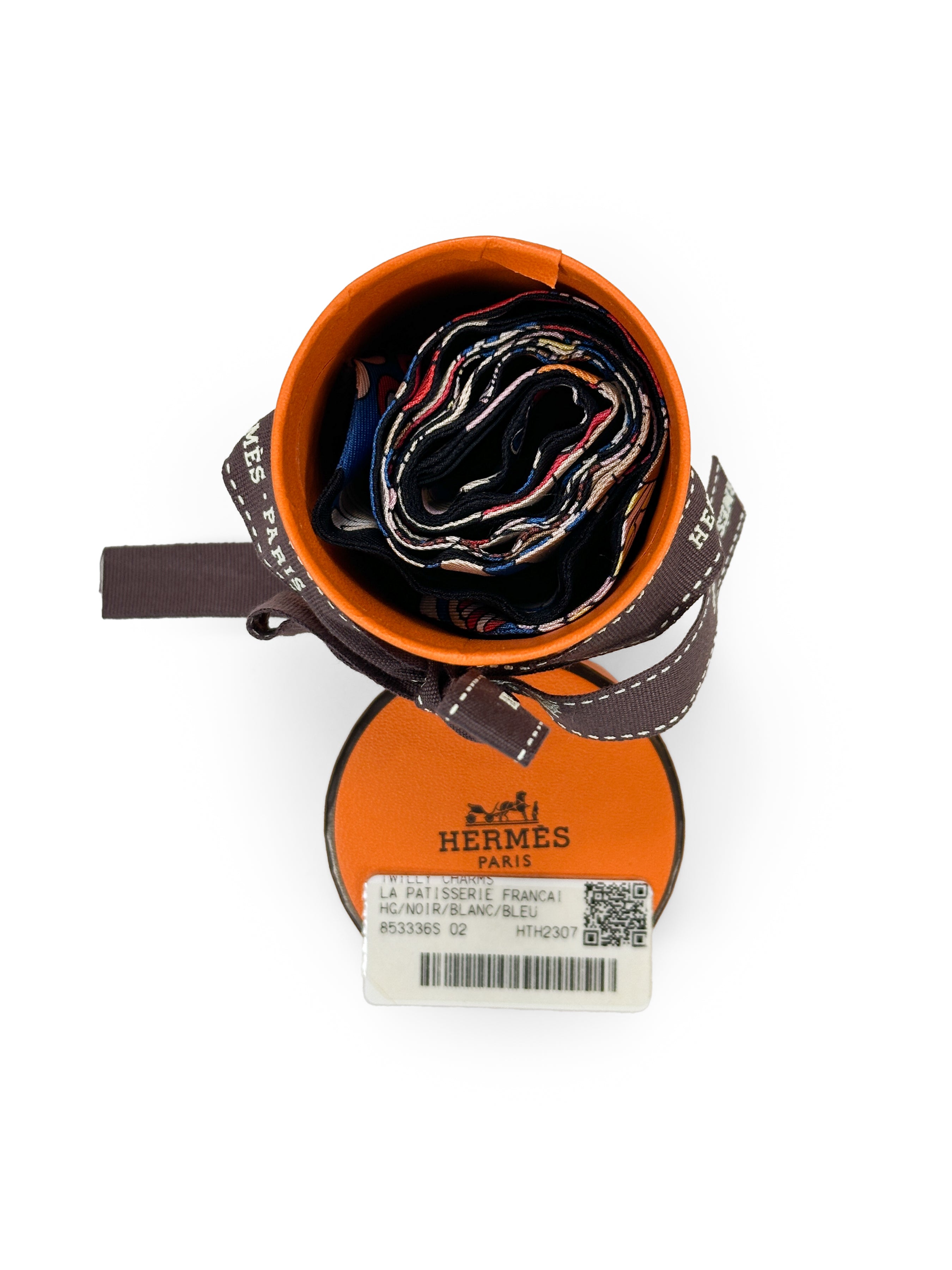 Hermès La Patisserie Francaise Charm Twilly