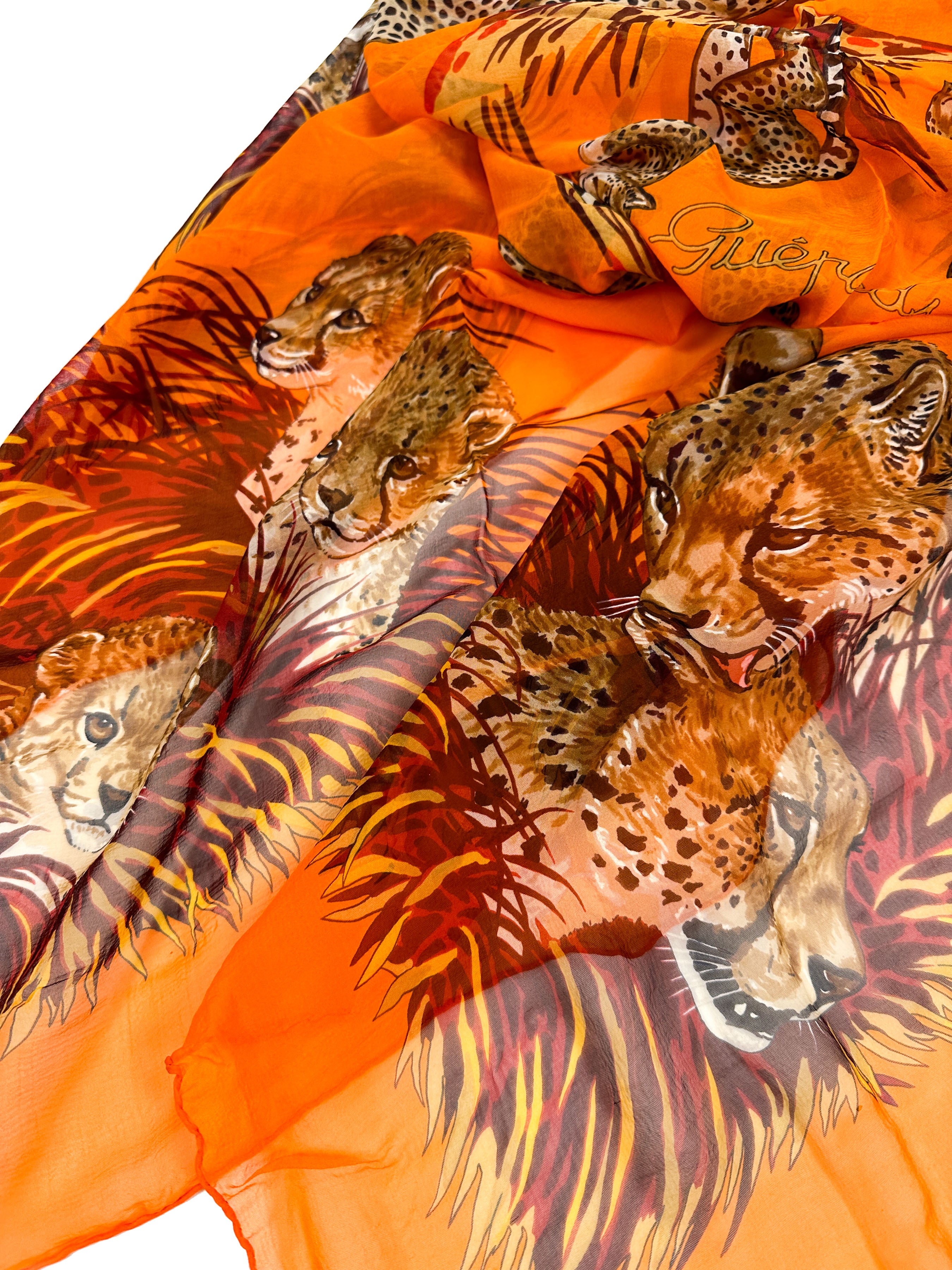 Hermès Guépards Mousseline 140