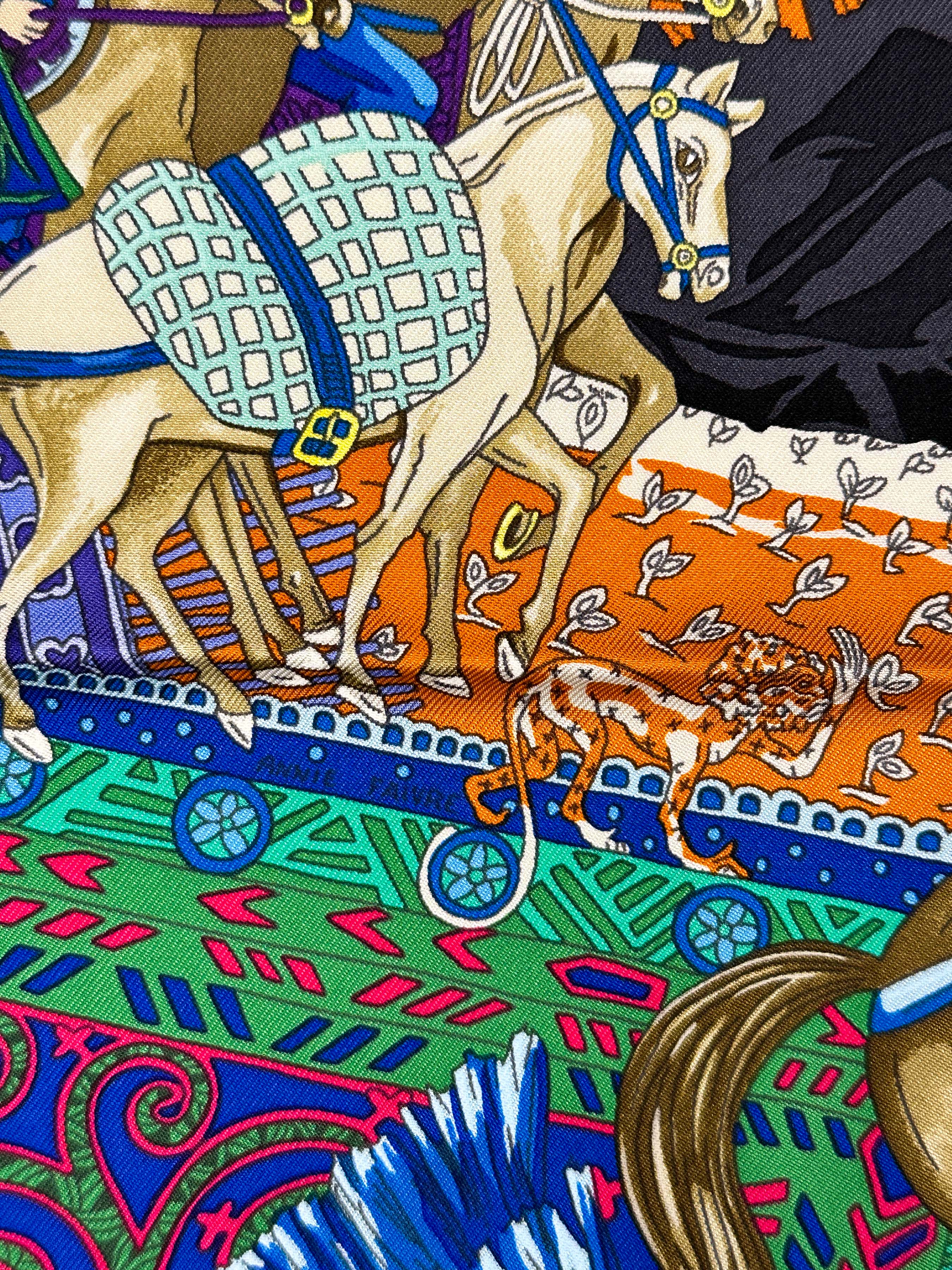 Hermès Cavaliers du Caucase 90