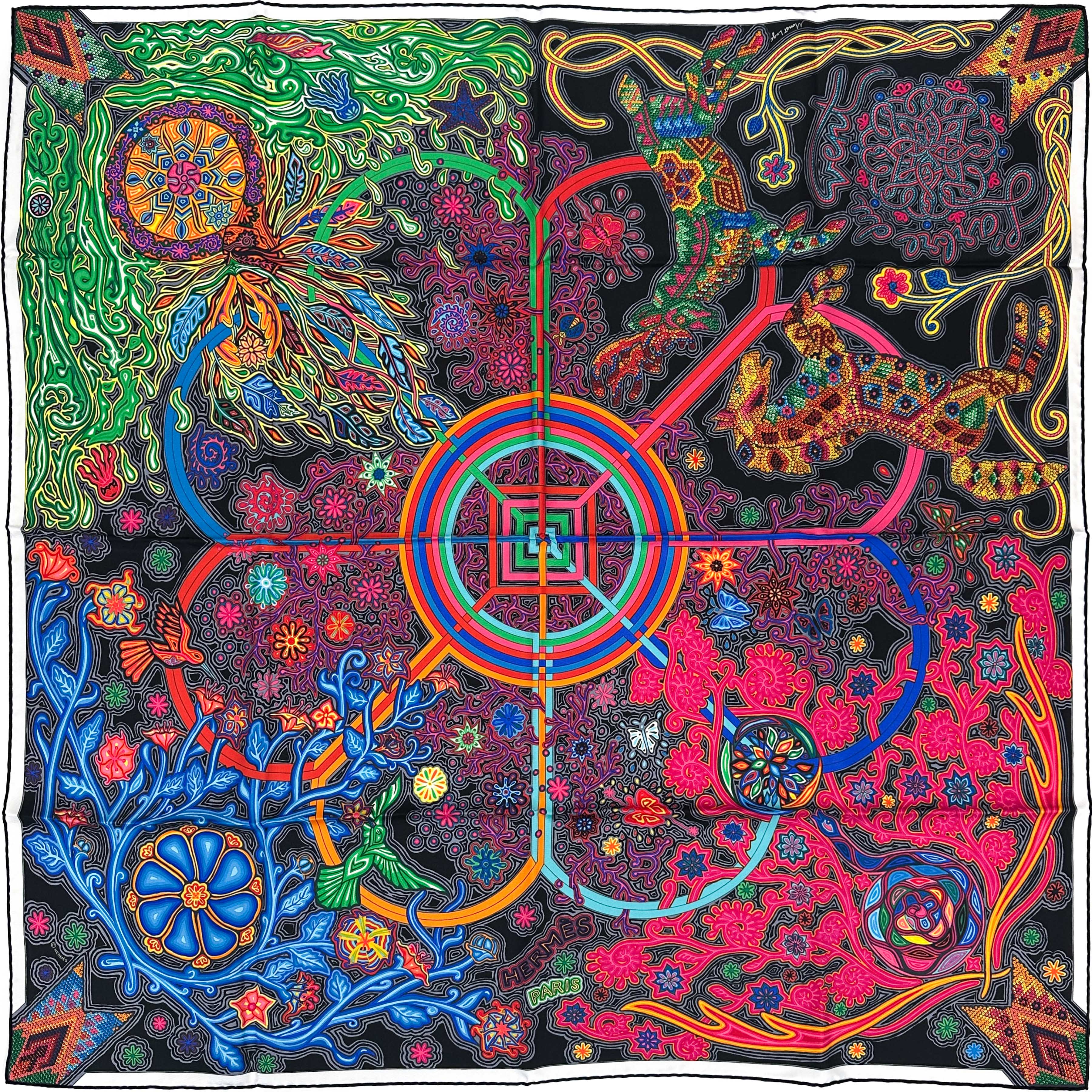 Hermès L'Arbre du Vent 90