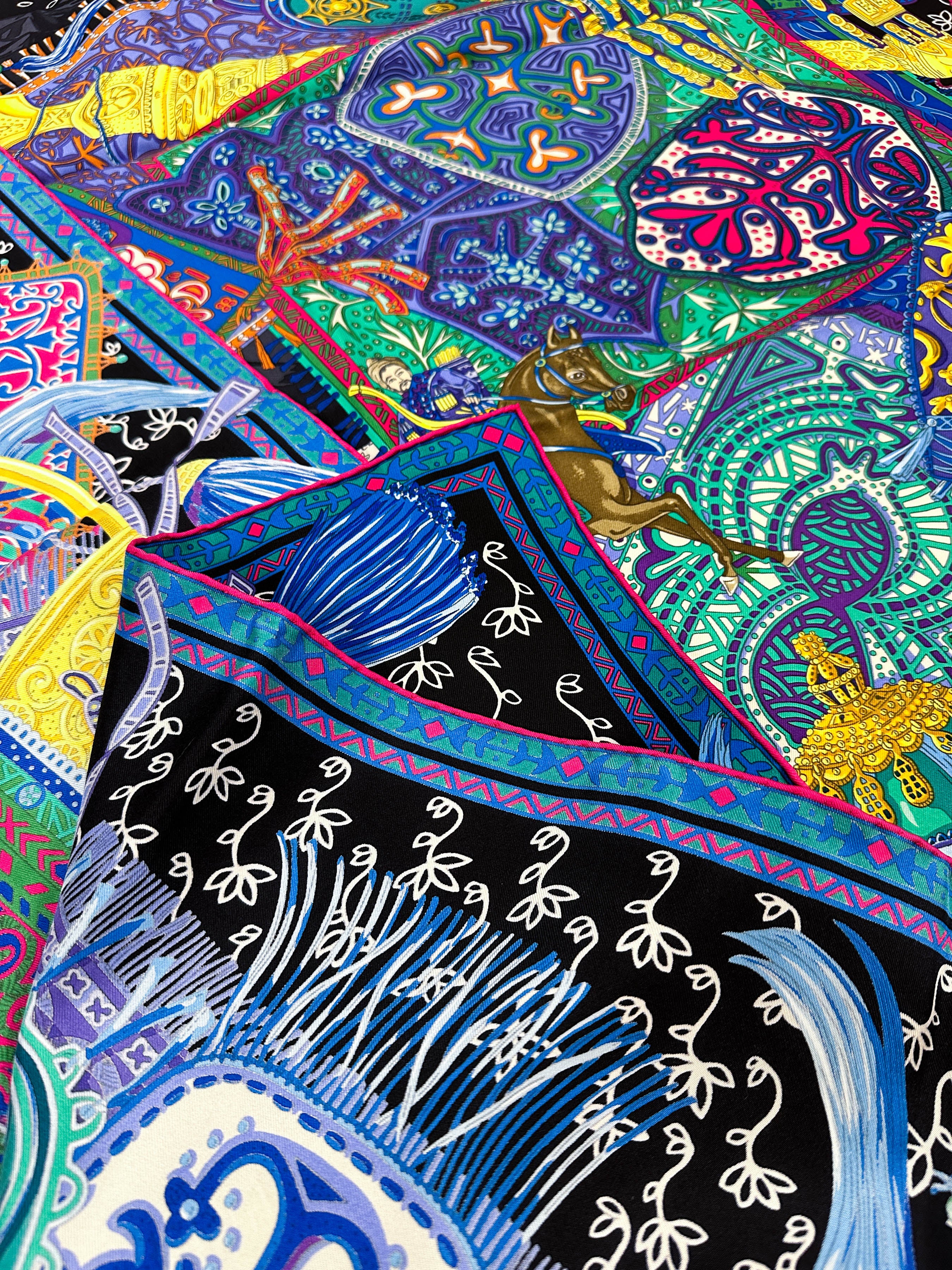 Hermès Cavaliers du Caucase 90