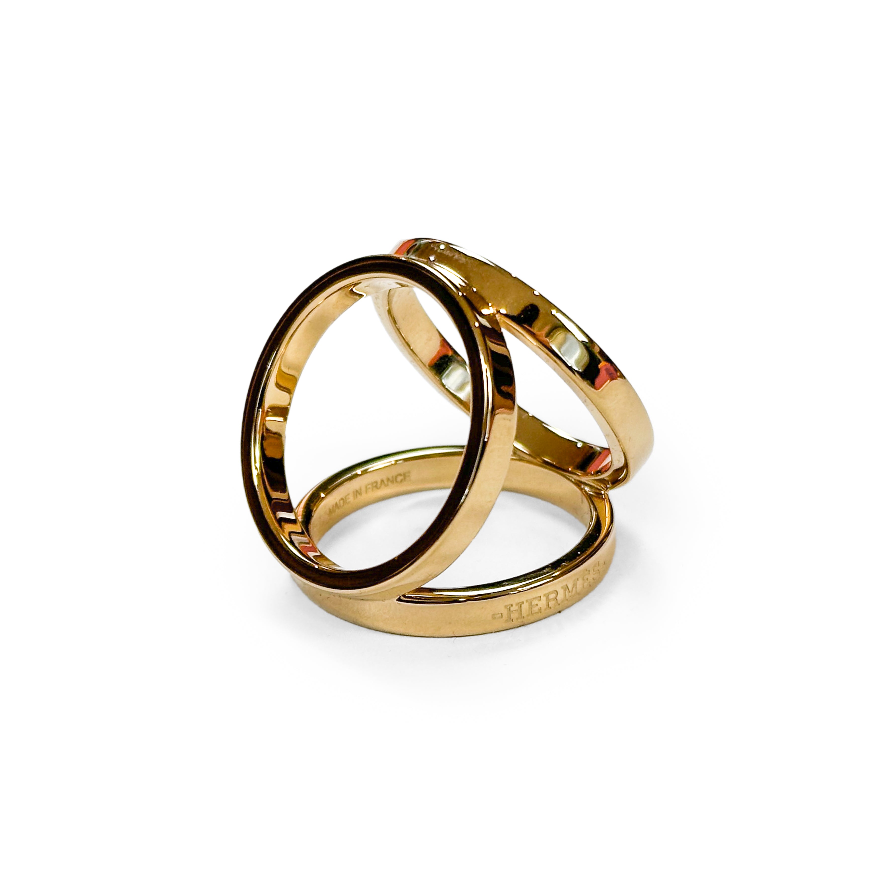 Hermès Trio Scarf Ring