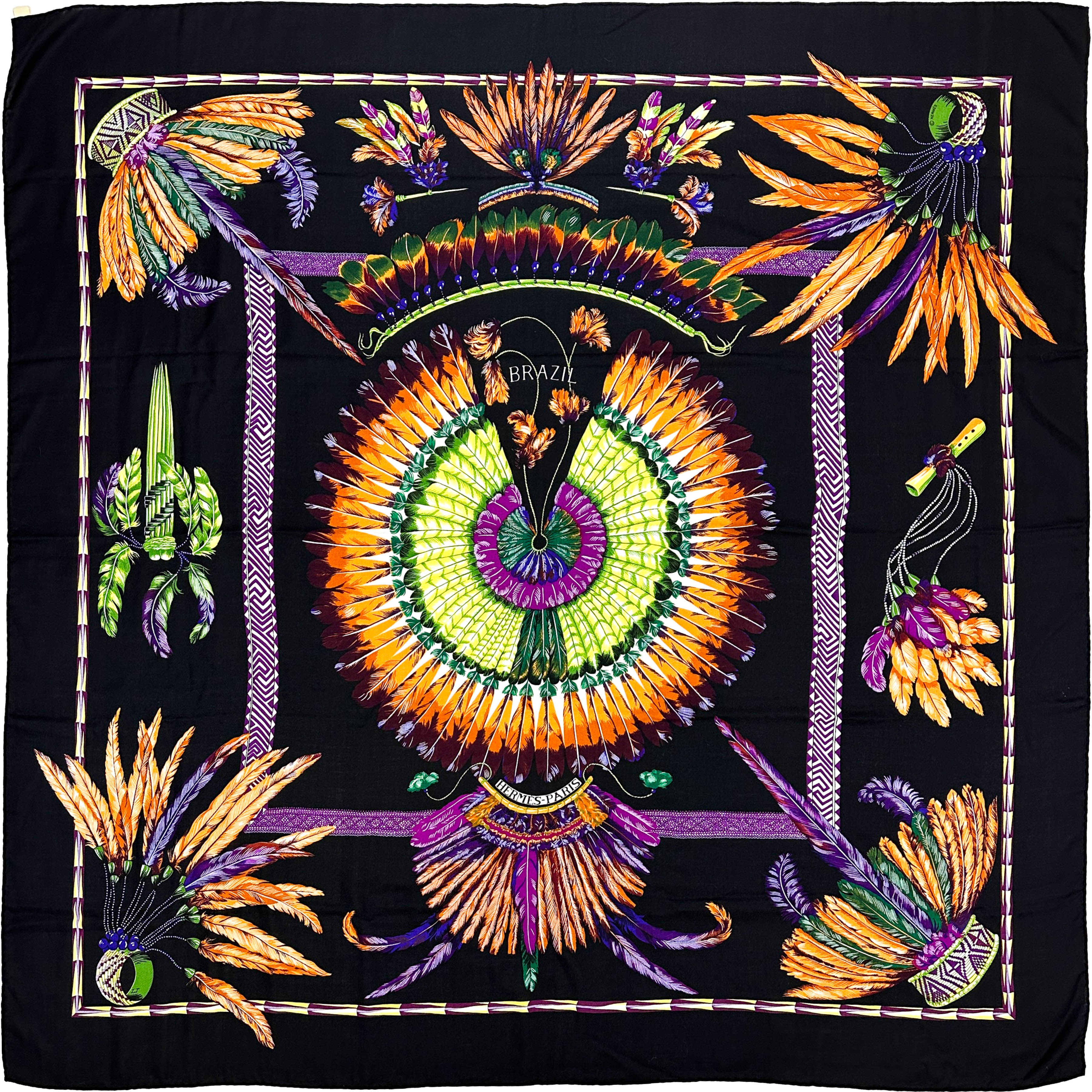 Hermès Brazil Cashmere Silk 140