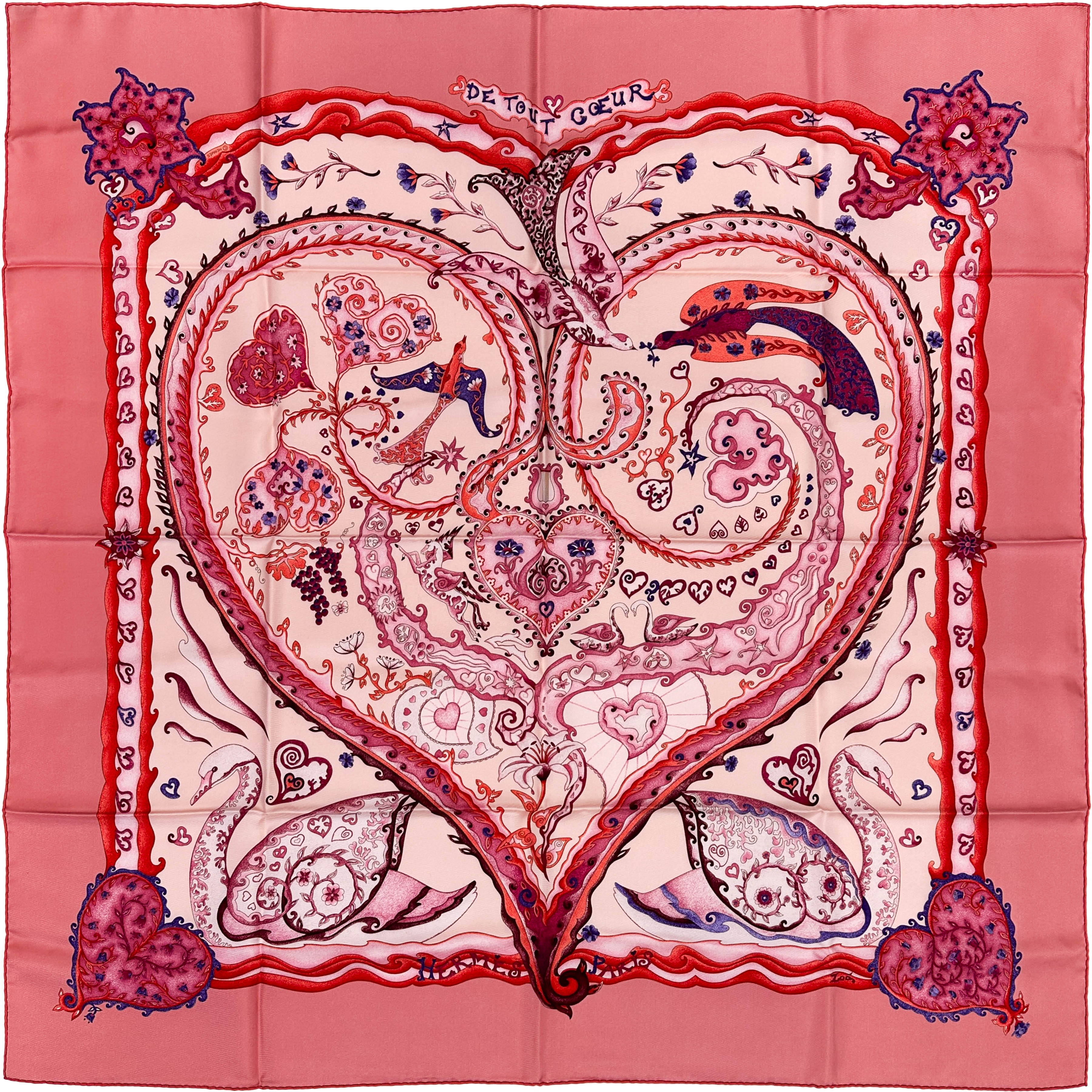 Hermès De Tout Cœur 90