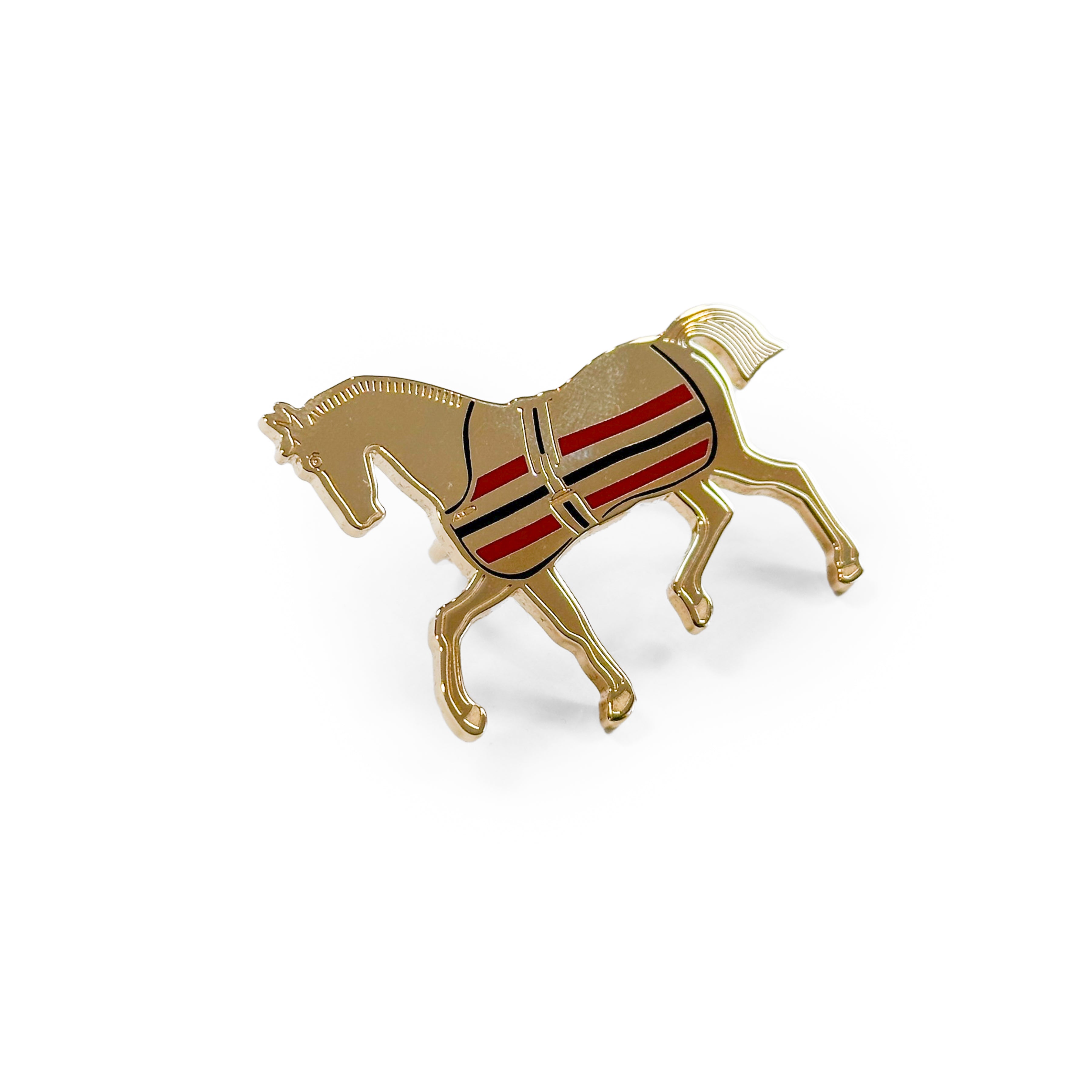 Hermès Cheval a la Couverture 70 Scarf Ring
