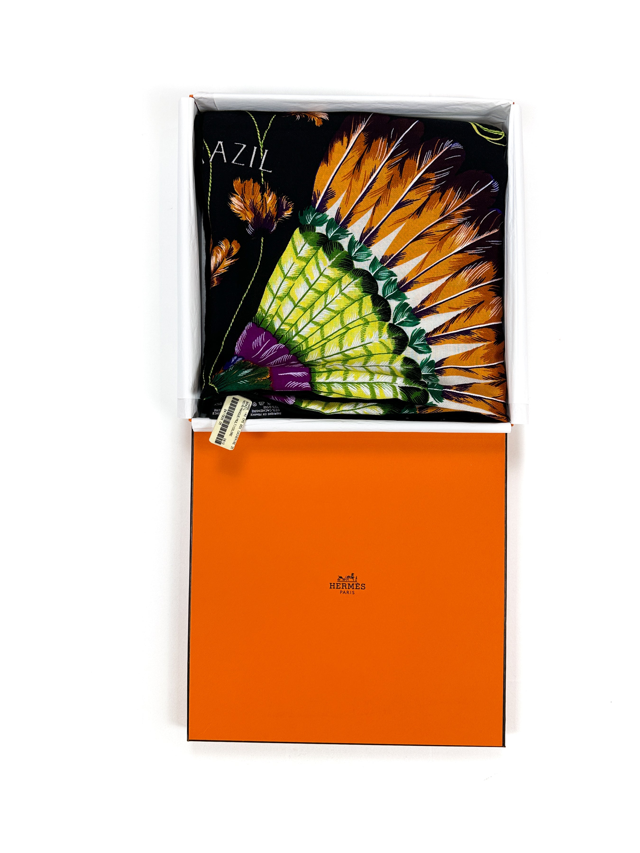 Hermès Brazil Cashmere Silk 140