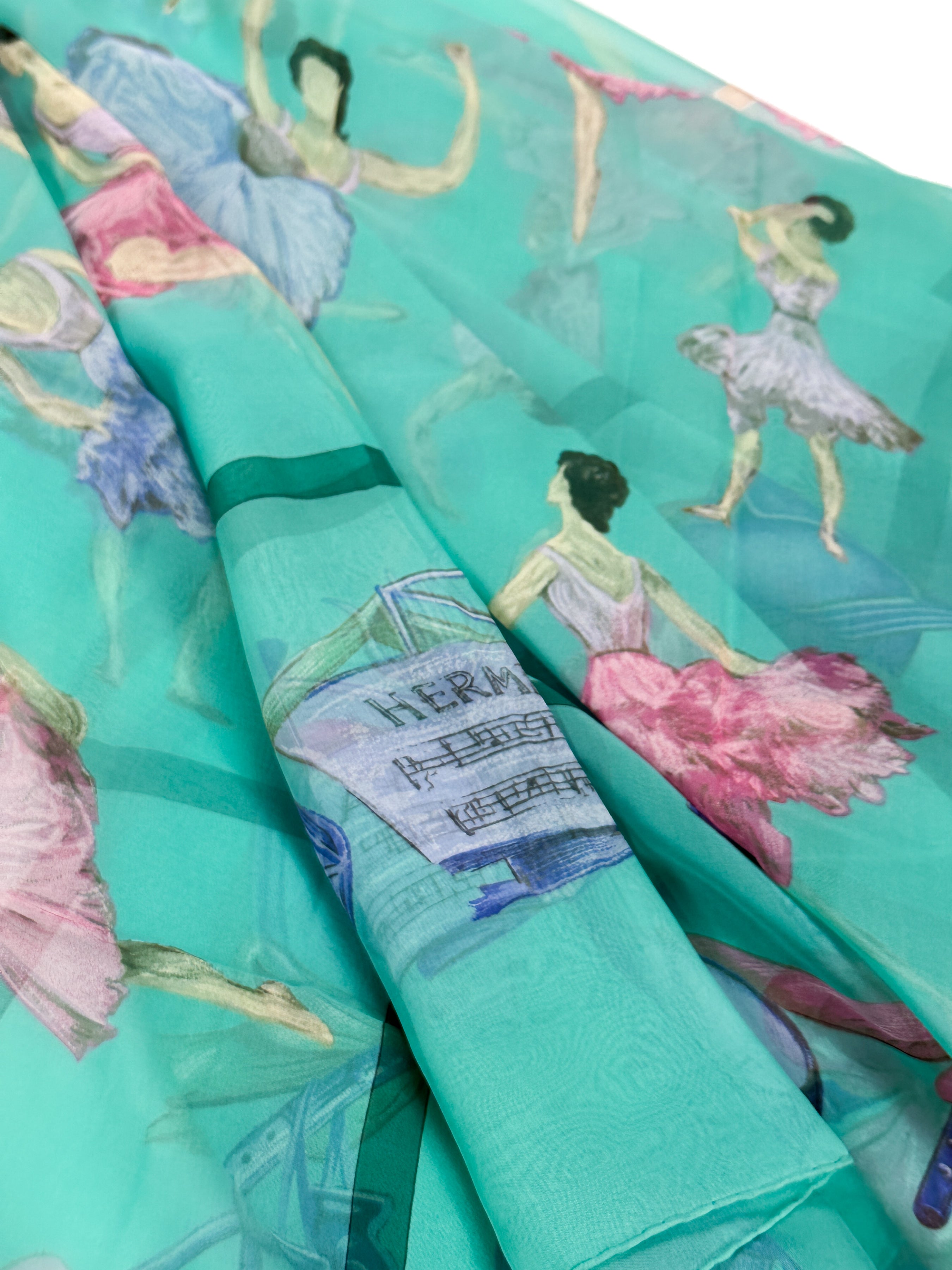 Hermès La Danse Mousseline 140