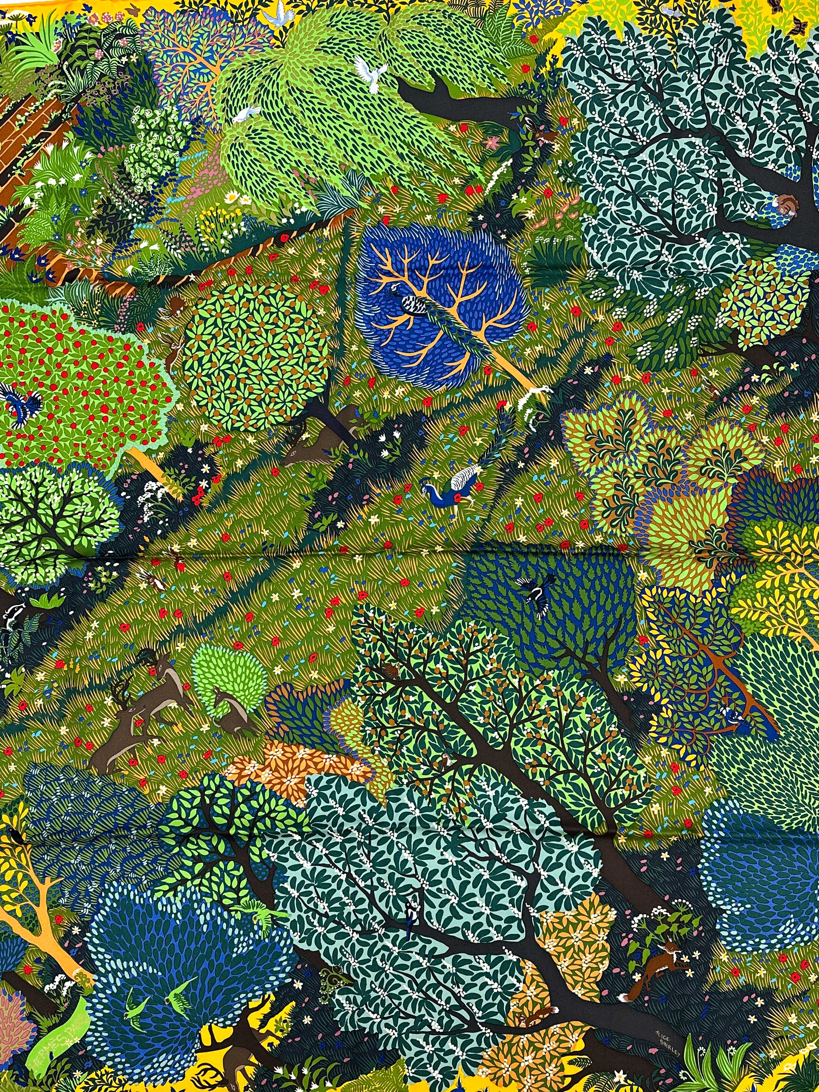 Hermès Dans un Jardin Anglais 90