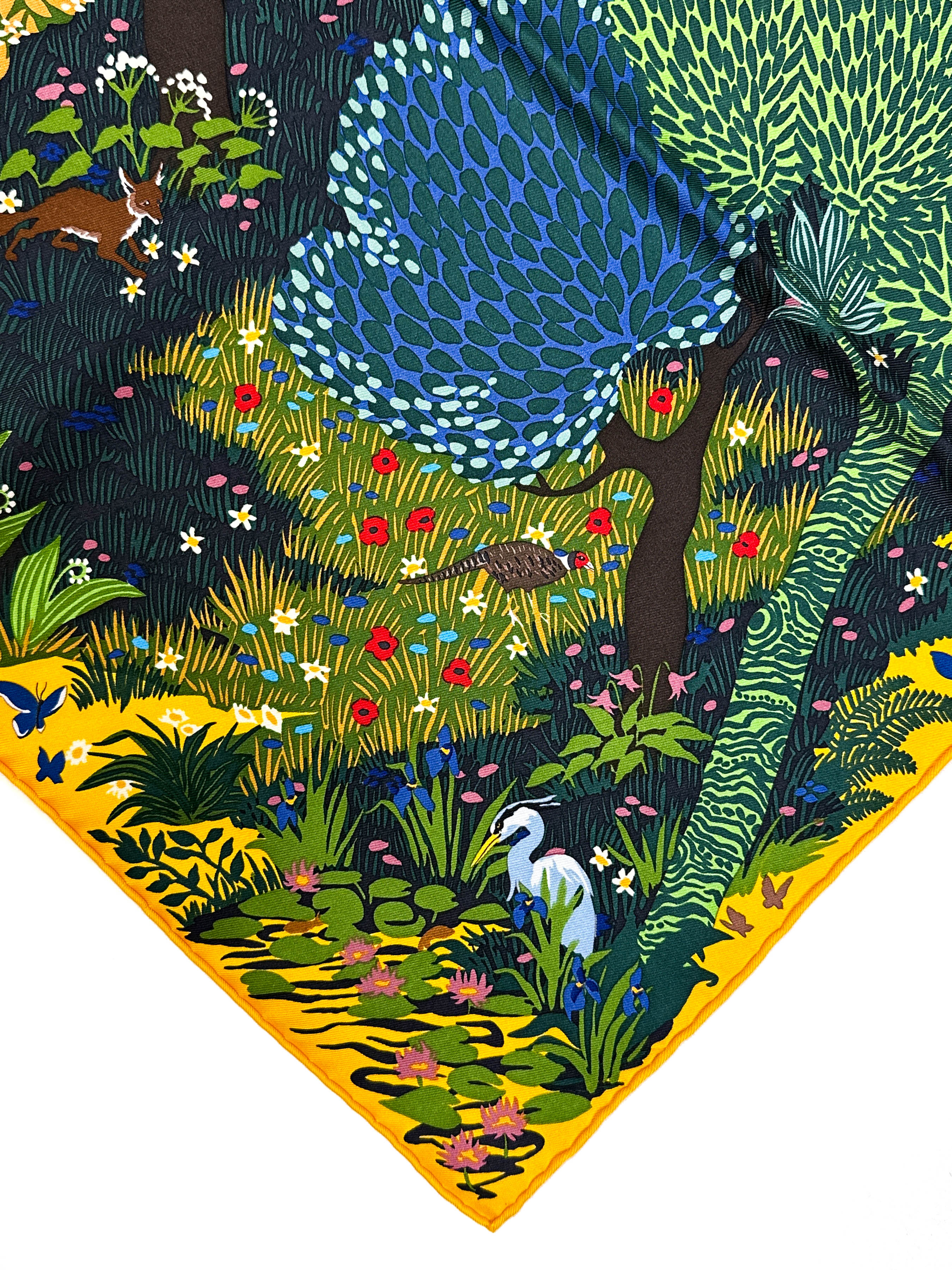 Hermès Dans un Jardin Anglais 90