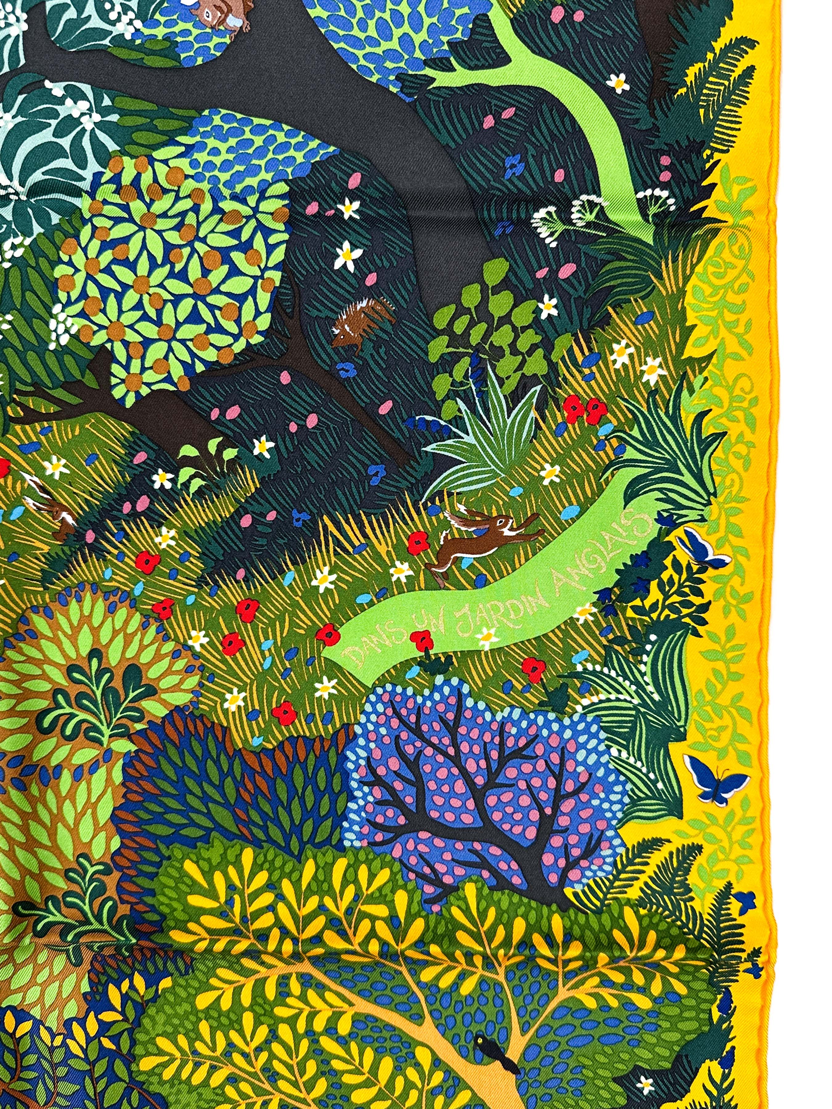 Hermès Dans un Jardin Anglais 90