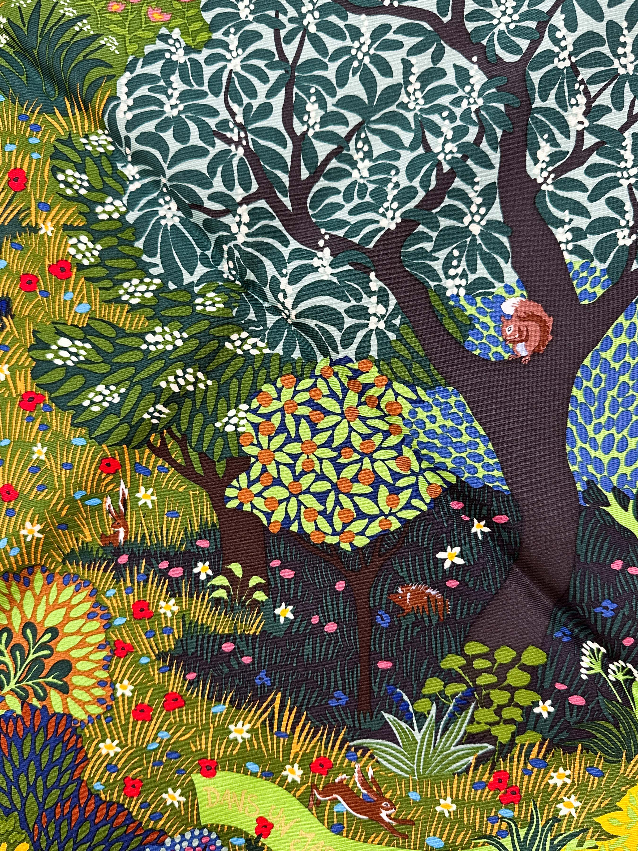 Hermès Dans un Jardin Anglais 90