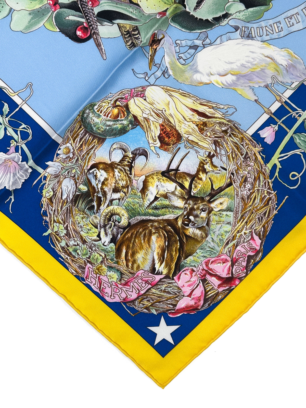 Hermès Faune et Flore du Texas Forever 90