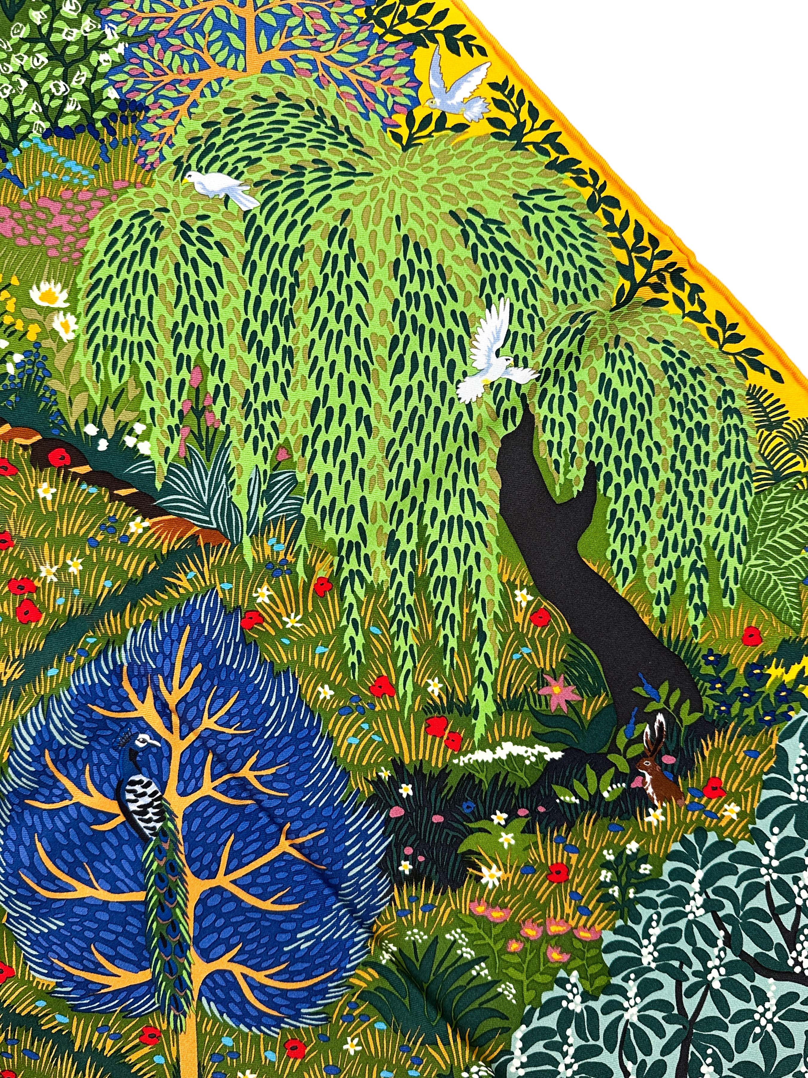 Hermès Dans un Jardin Anglais 90