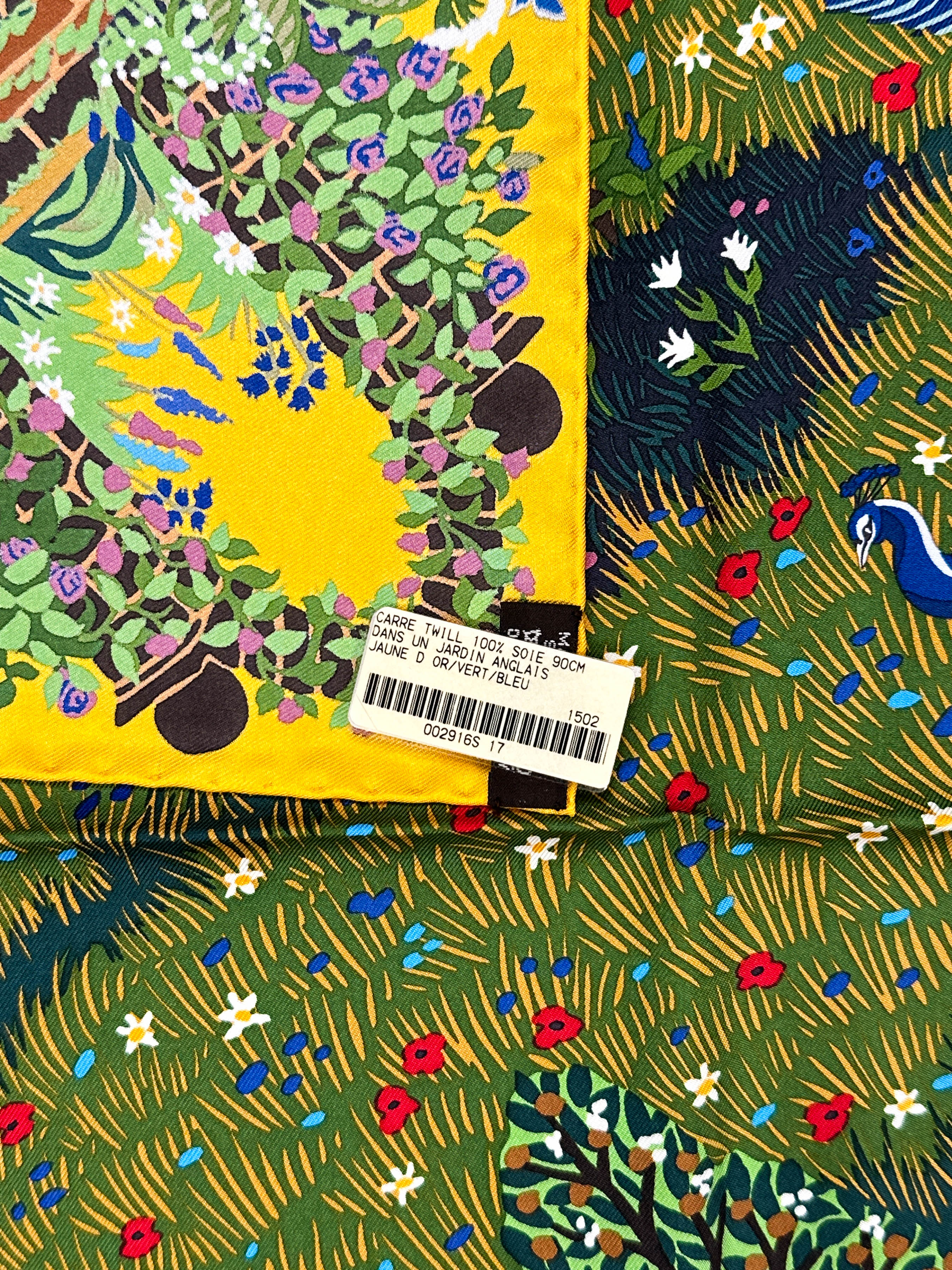 Hermès Dans un Jardin Anglais 90